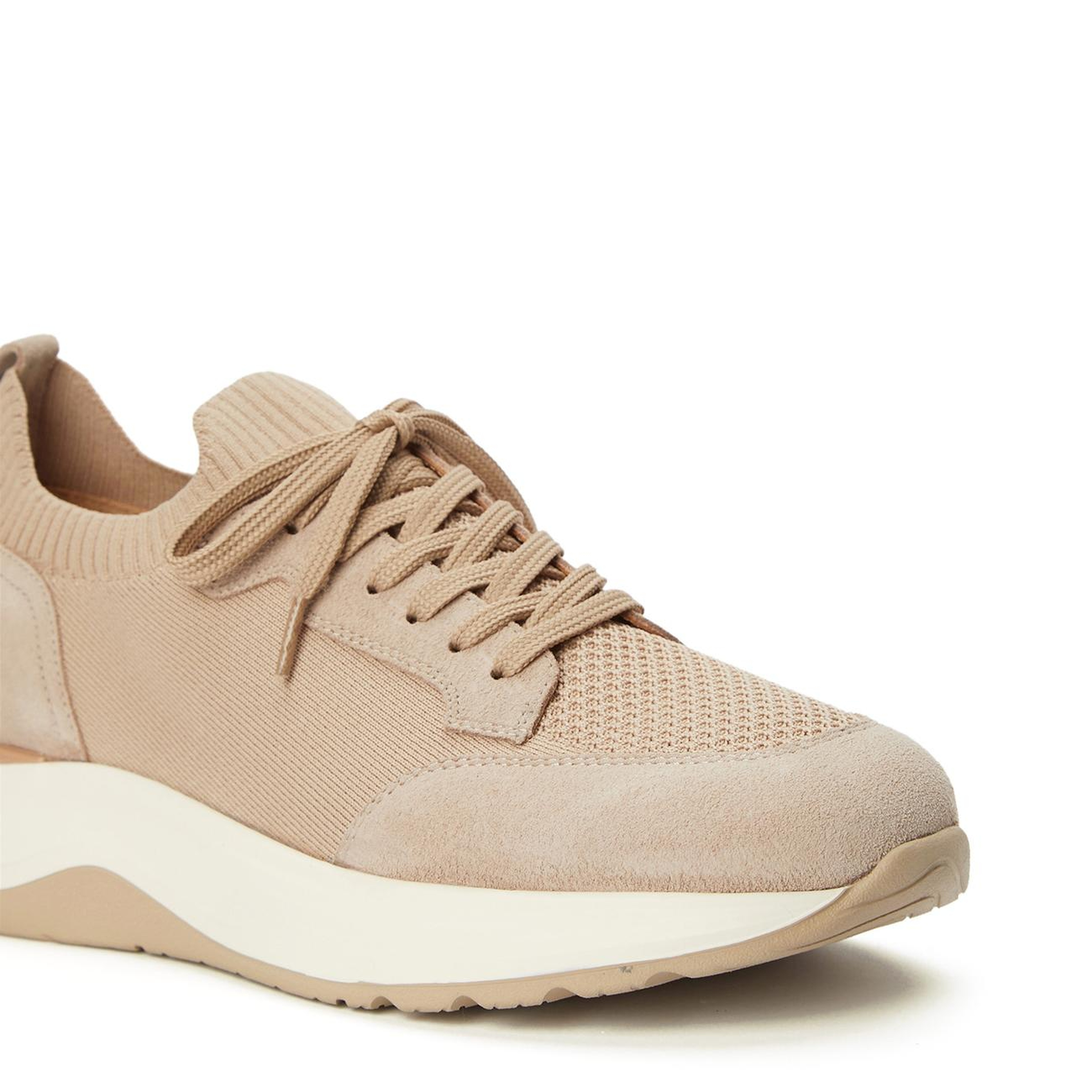 George Hogg Erkek Bej Sneaker