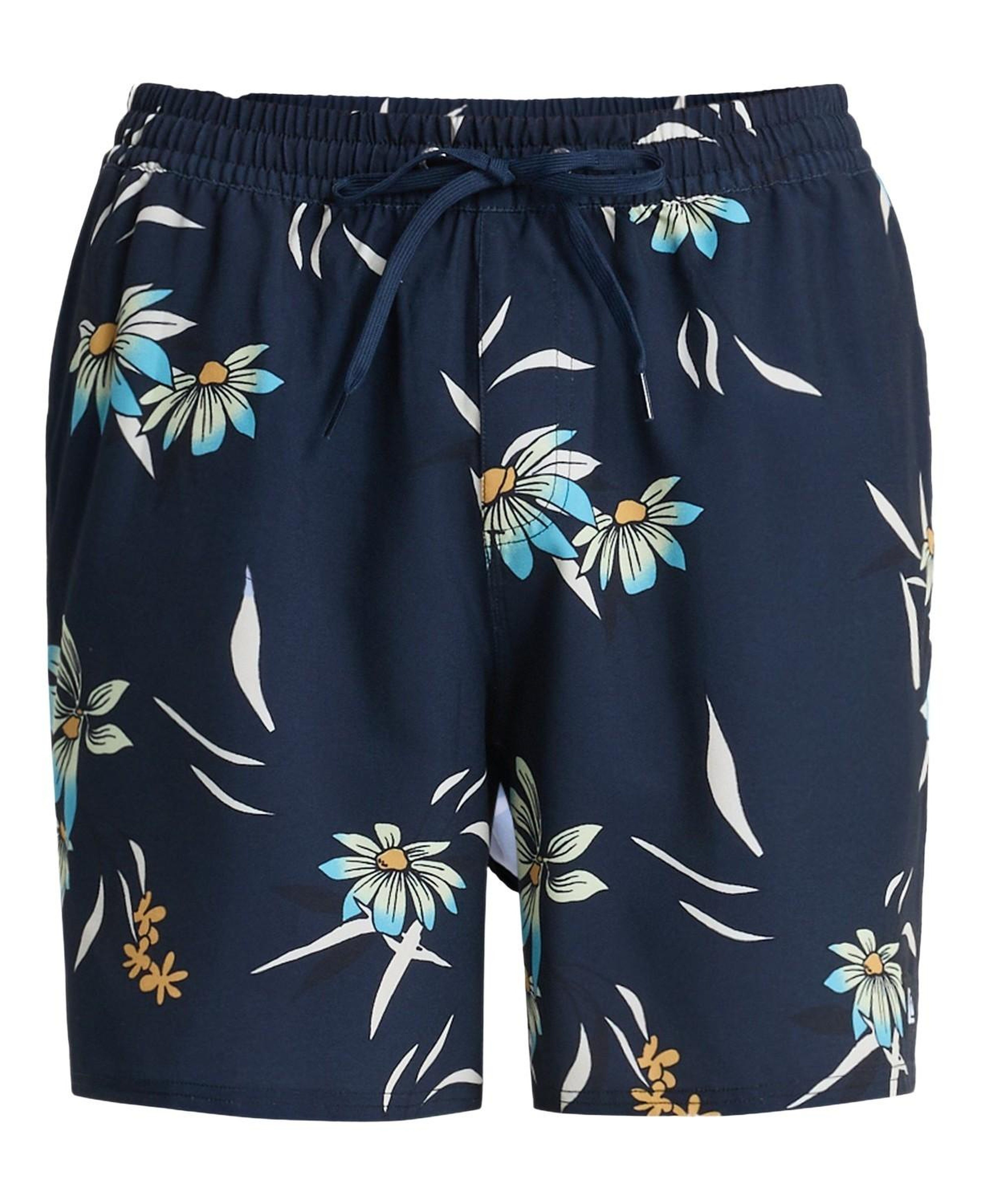 Quiksilver Stretch Printed Erkek Siyah Volley Short