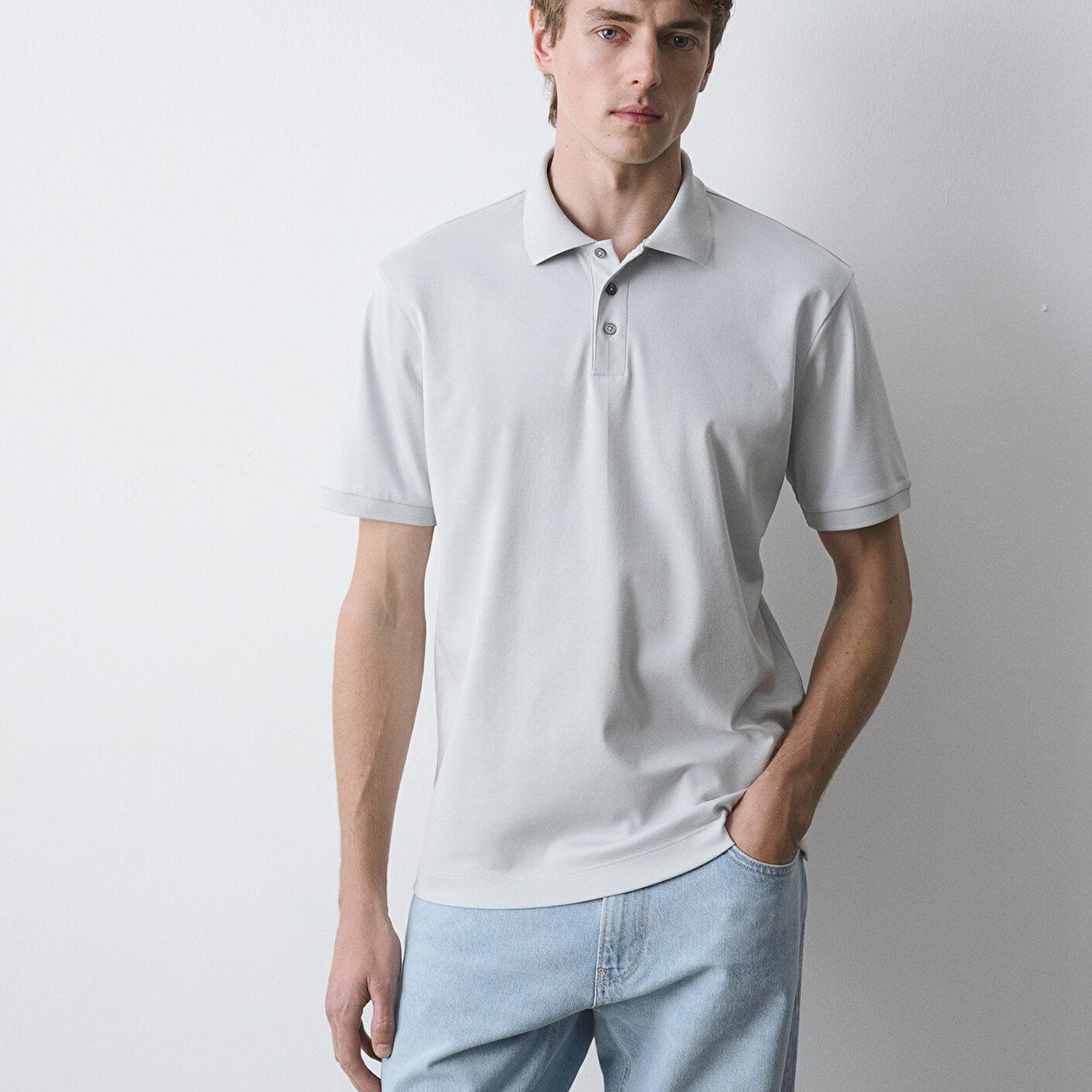 Mavi Soft Premium Açık Mavi Polo Tişört Regular Fit / Normal Kesim 0613271-70802