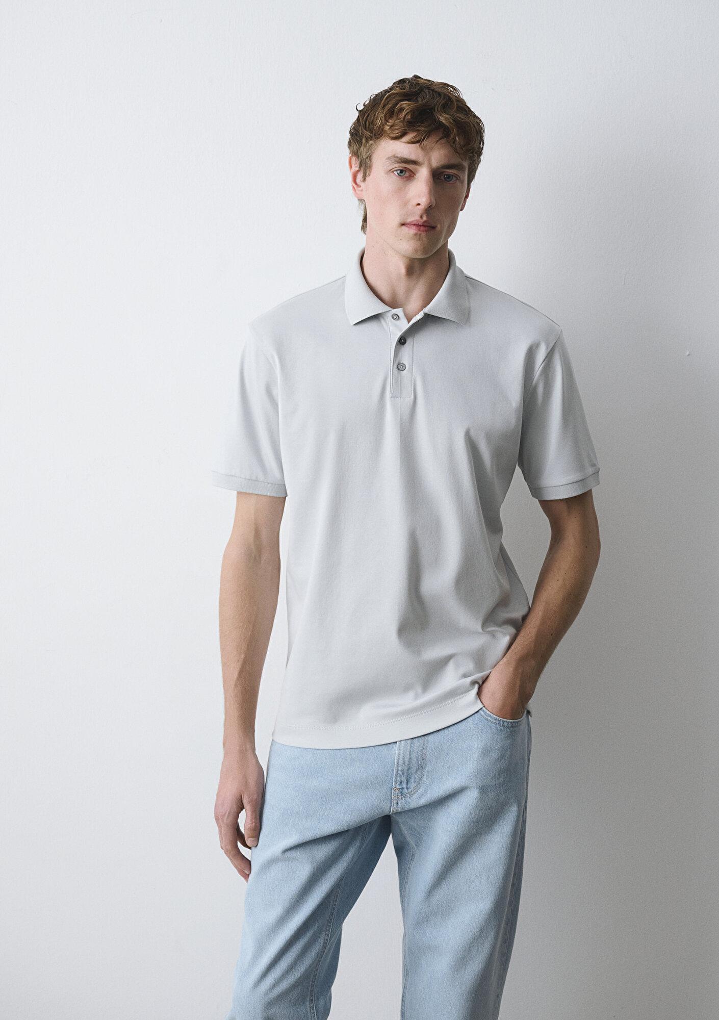 Mavi Soft Premium Açık Mavi Polo Tişört Regular Fit / Normal Kesim 0613271-70802