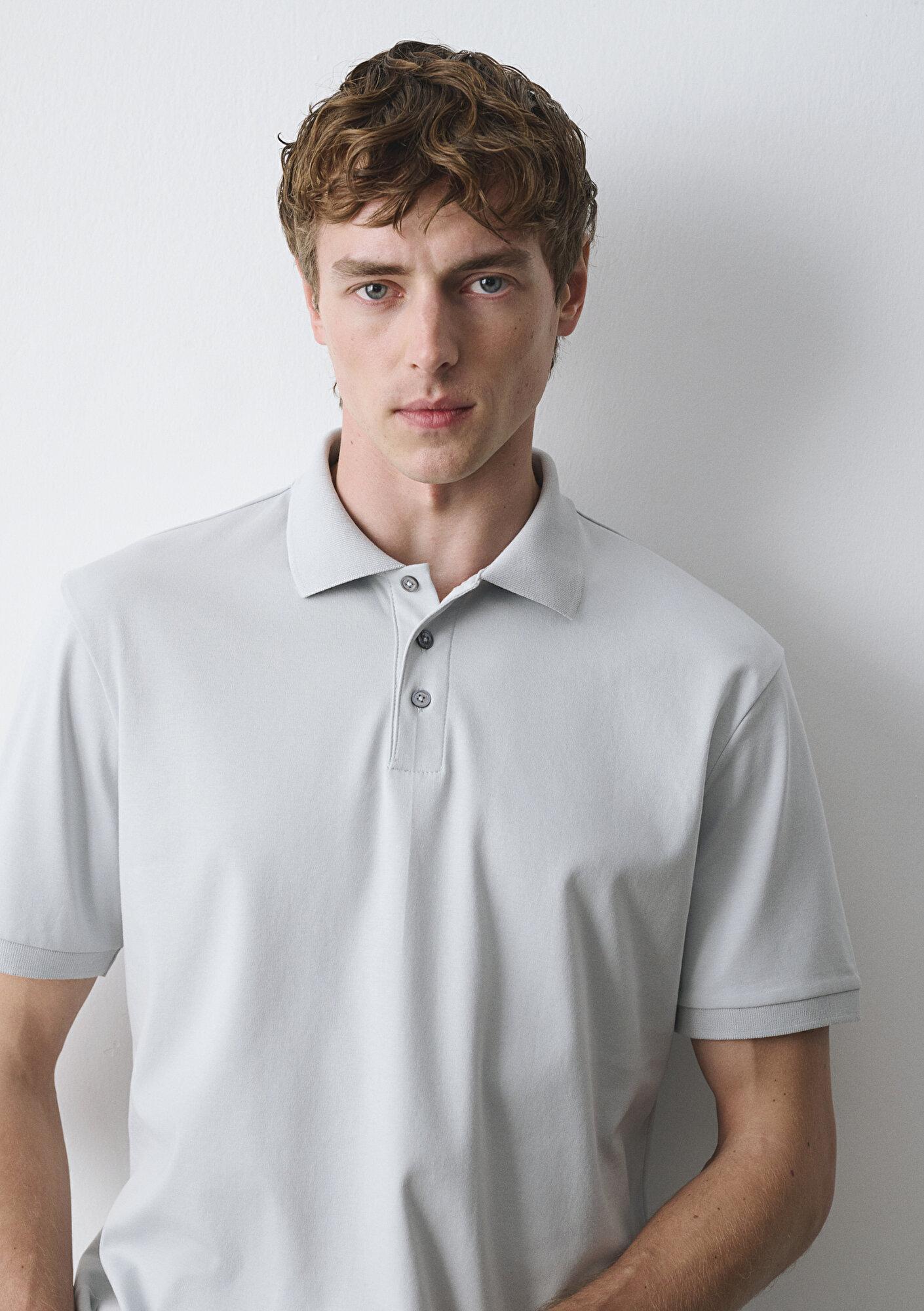 Mavi Soft Premium Açık Mavi Polo Tişört Regular Fit / Normal Kesim 0613271-70802
