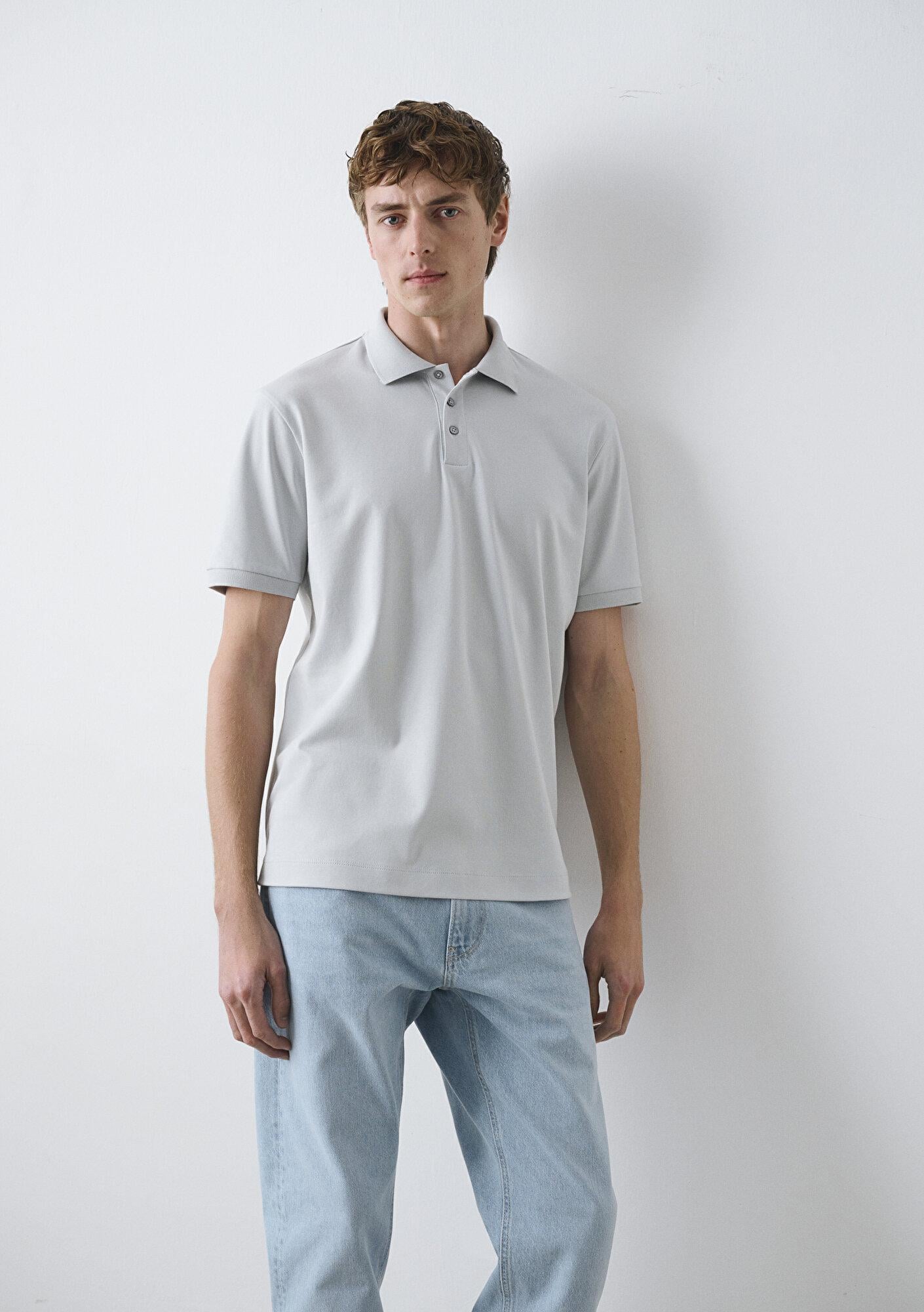 Mavi Soft Premium Açık Mavi Polo Tişört Regular Fit / Normal Kesim 0613271-70802