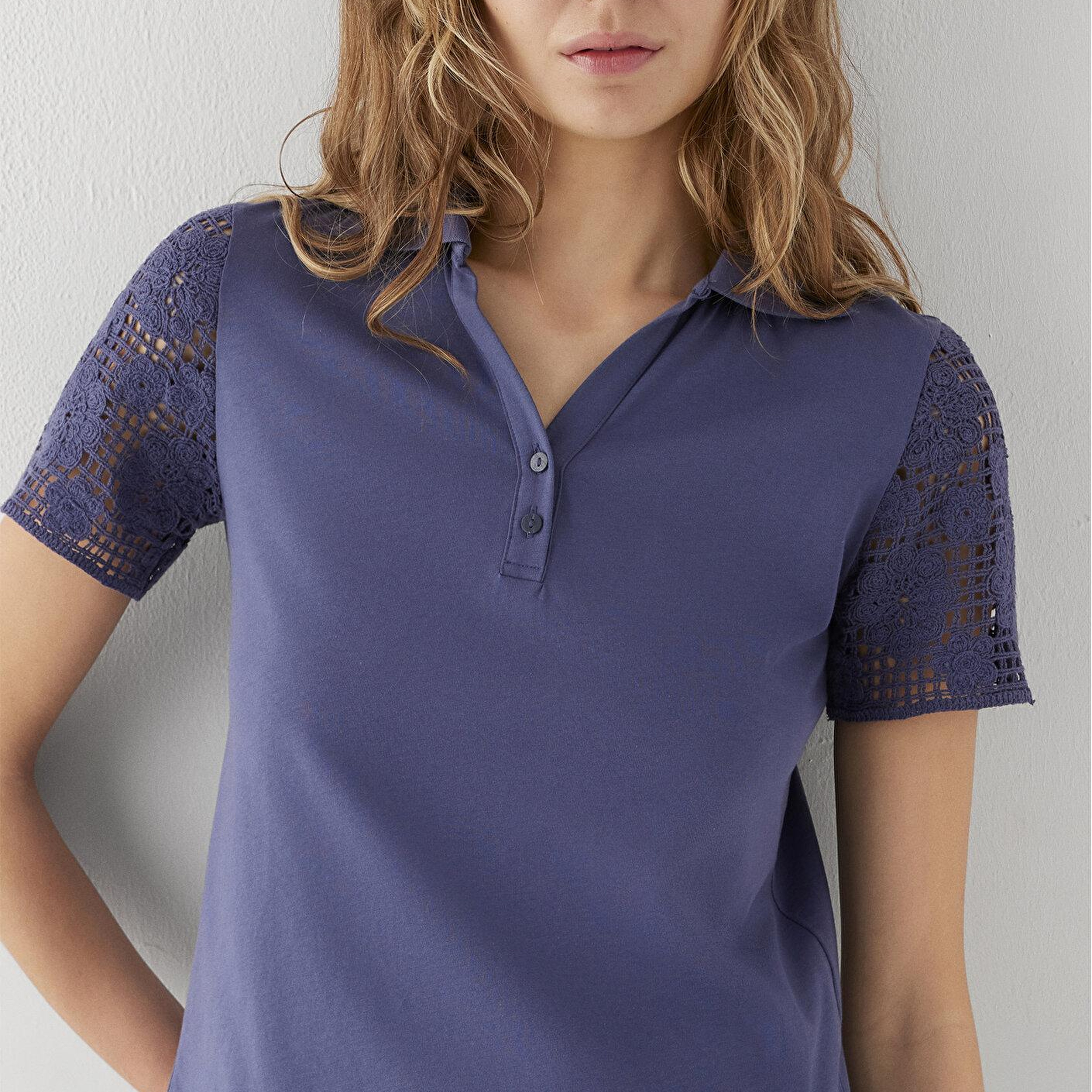 Mavi Mavi Polo Tişört Slim Fit / Dar Kesim 1613938-86965