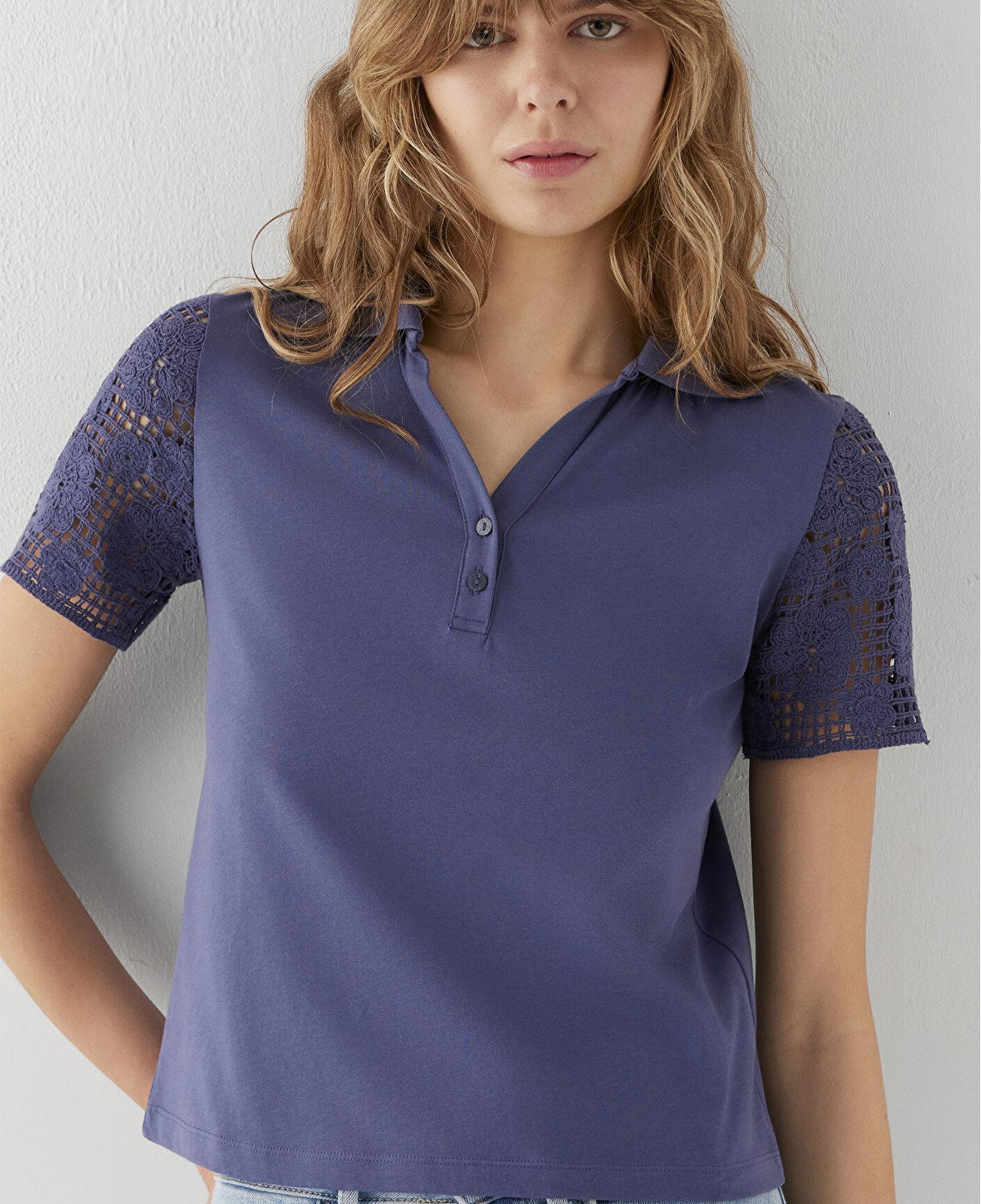 Mavi Mavi Polo Tişört Slim Fit / Dar Kesim 1613938-86965