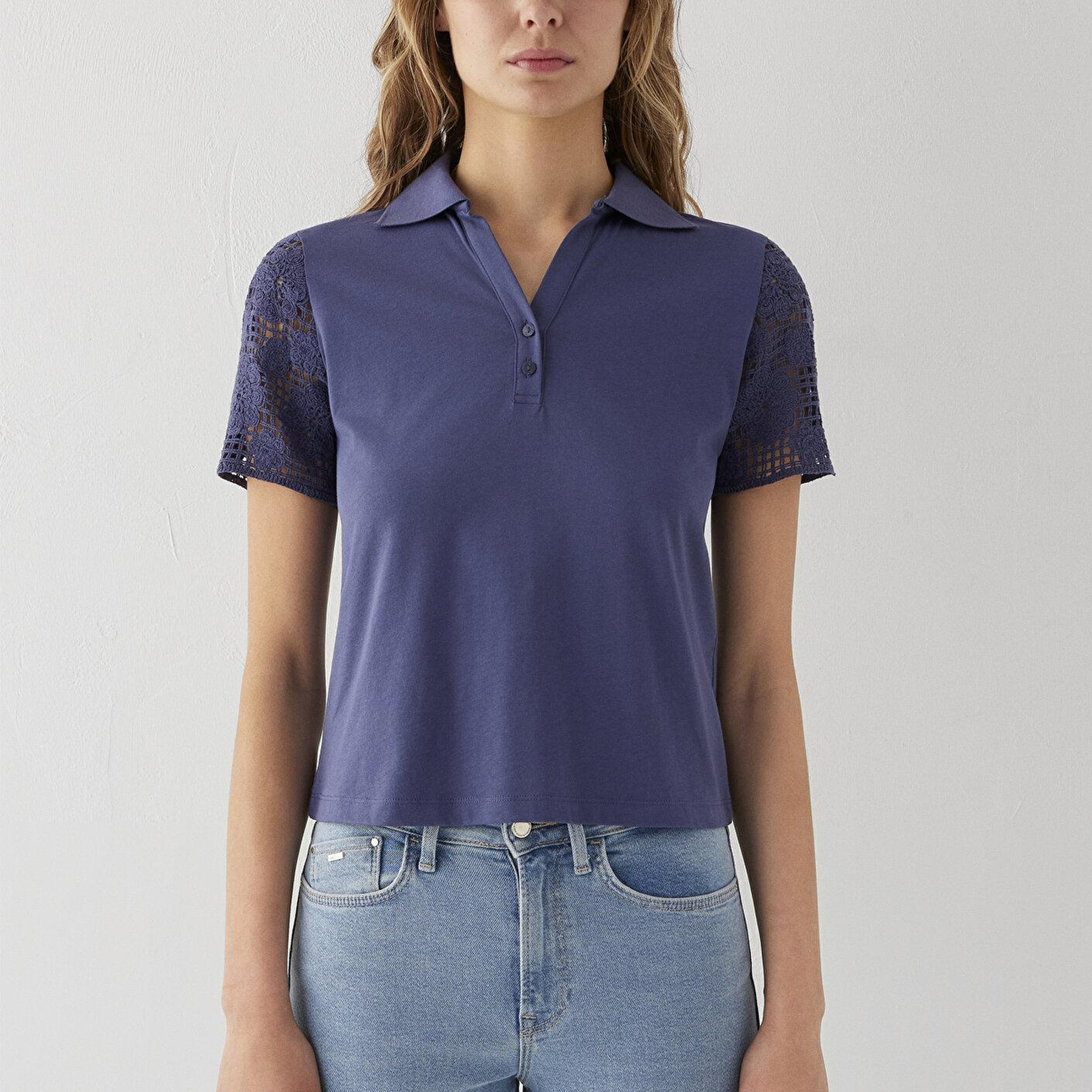Mavi Mavi Polo Tişört Slim Fit / Dar Kesim 1613938-86965