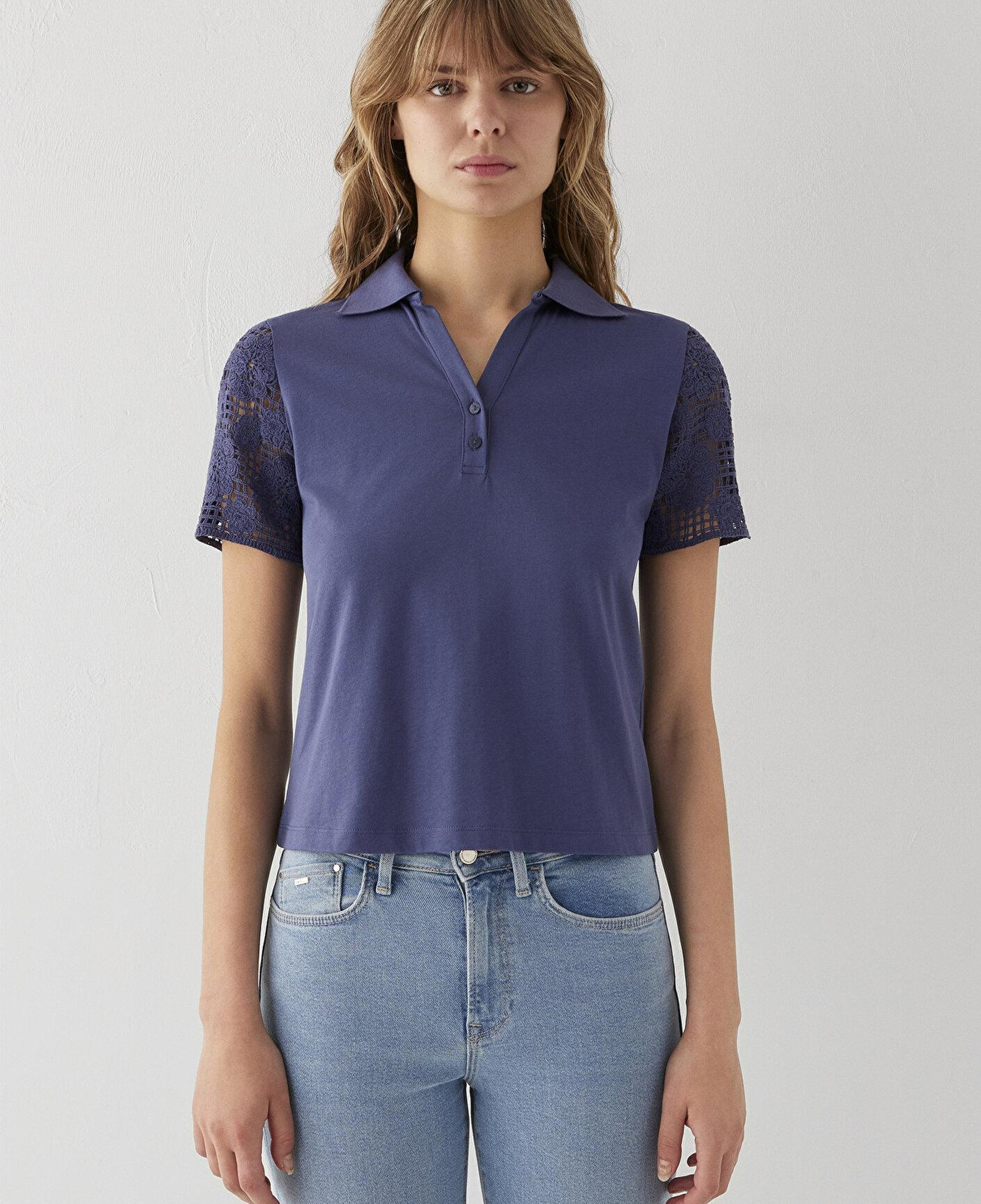 Mavi Mavi Polo Tişört Slim Fit / Dar Kesim 1613938-86965