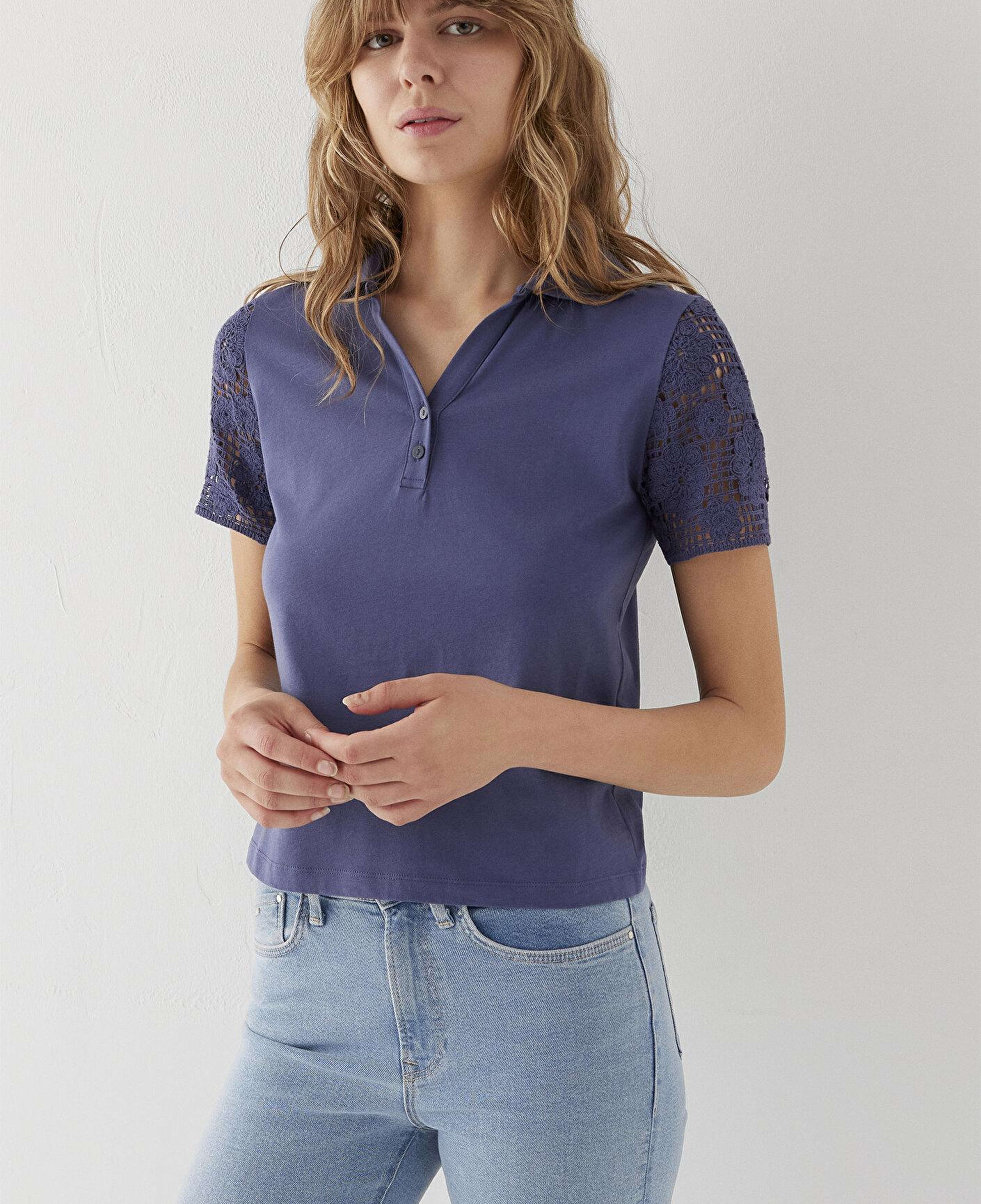 Mavi Mavi Polo Tişört Slim Fit / Dar Kesim 1613938-86965