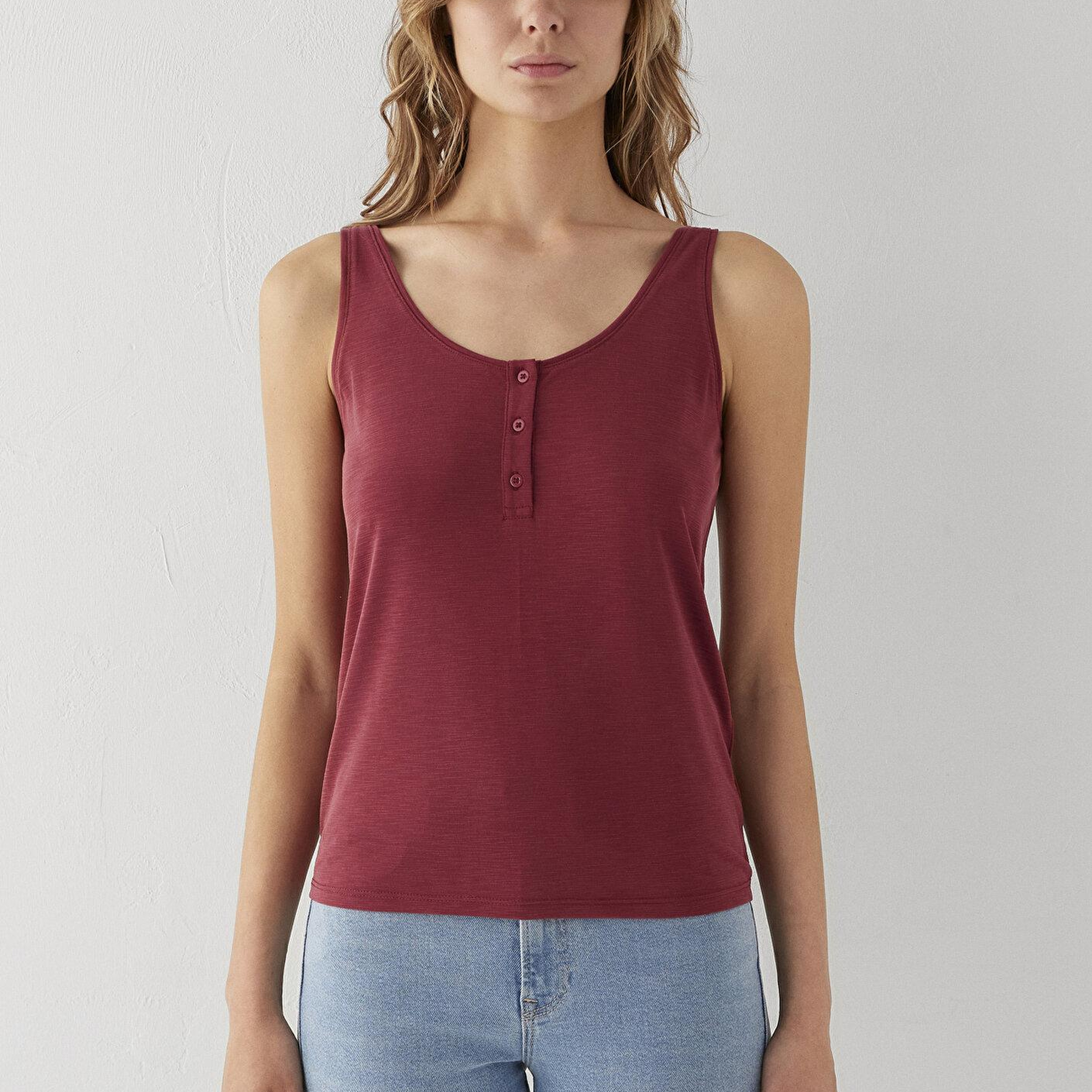 Mavi Bordo Atlet Slim Fit / Dar Kesim 1613339-91507