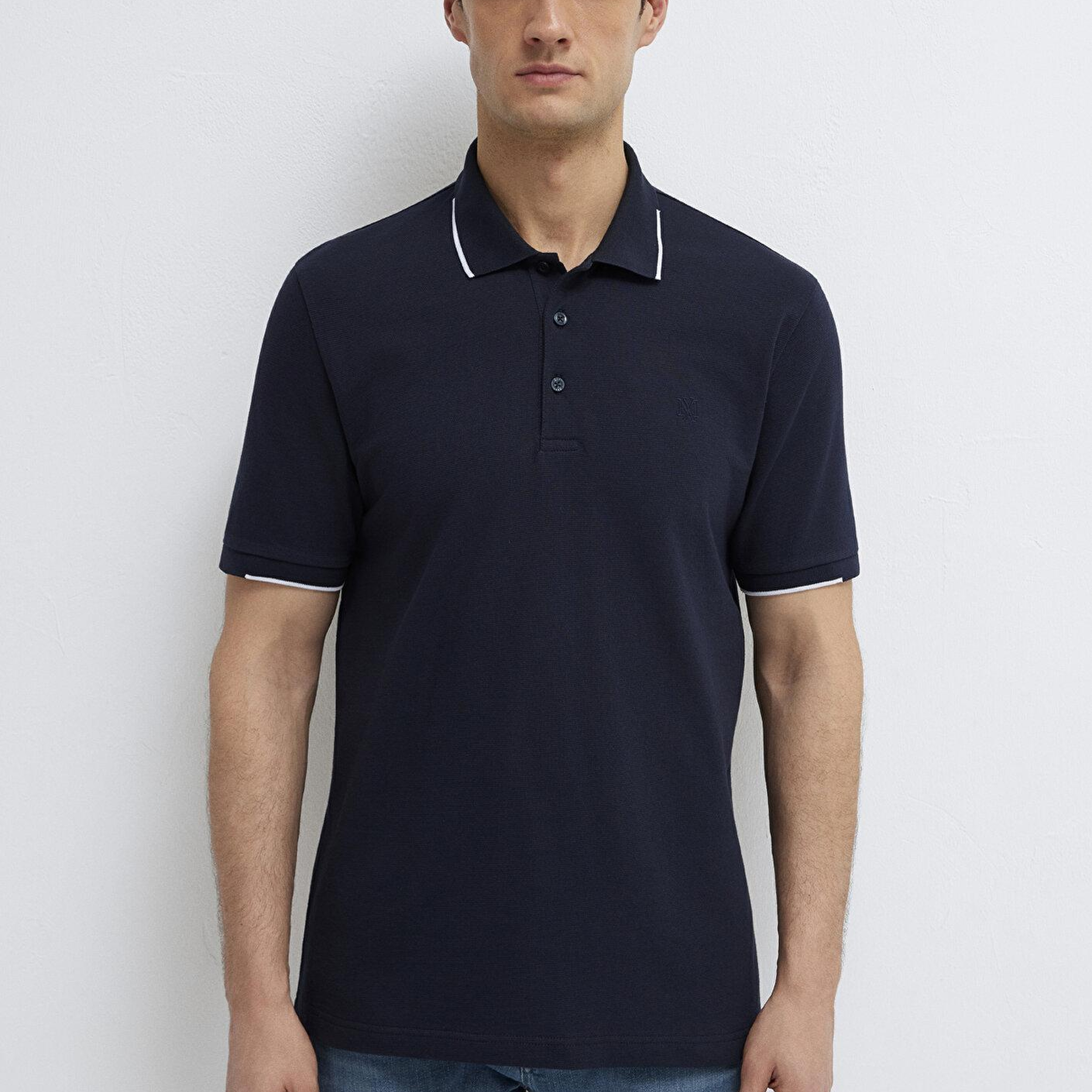 Mavi Lacivert Polo Tişört Regular Fit / Normal Kesim 0613272-70490