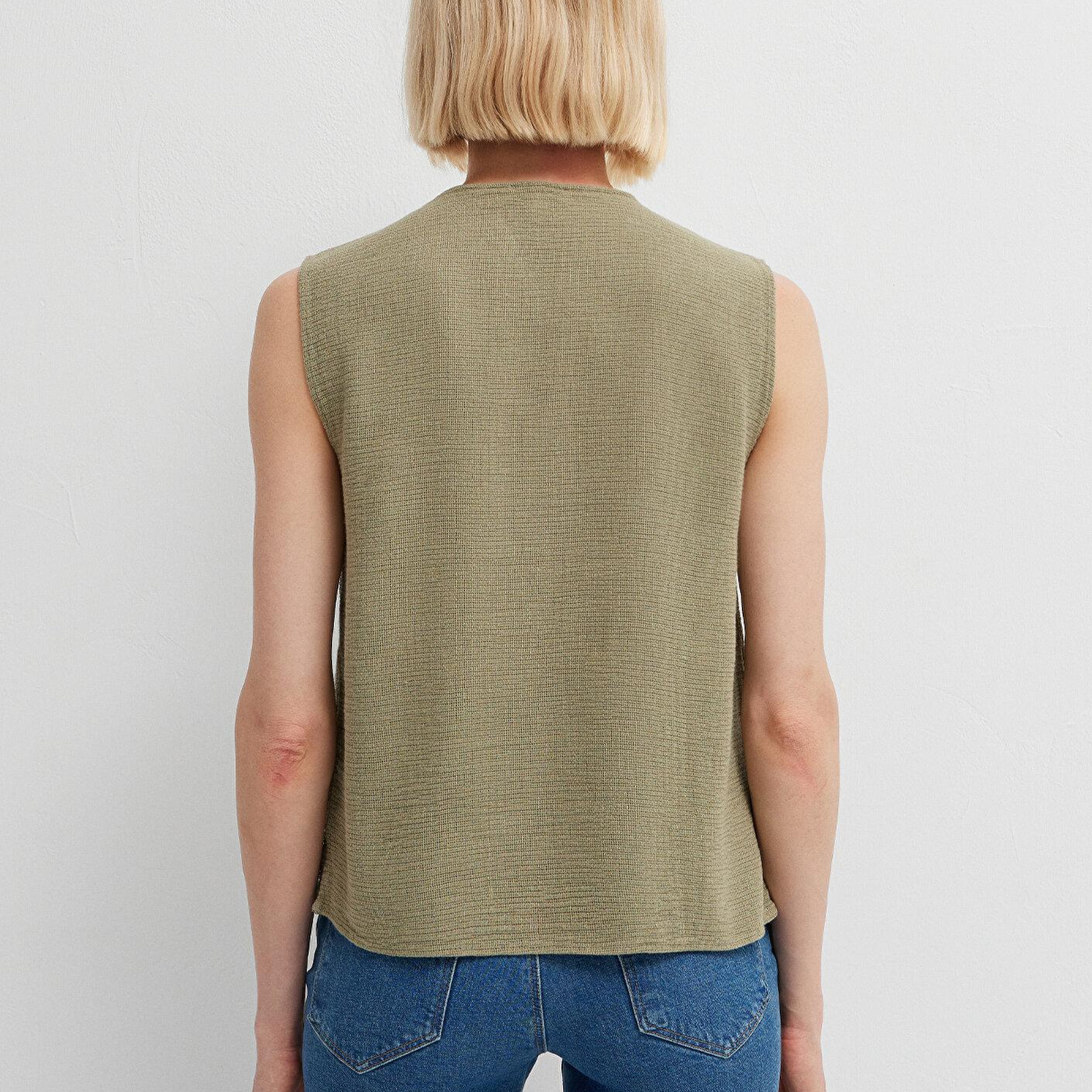 Mavi Yeşil Gömlek Slim Fit / Dar Kesim 1211444-71819