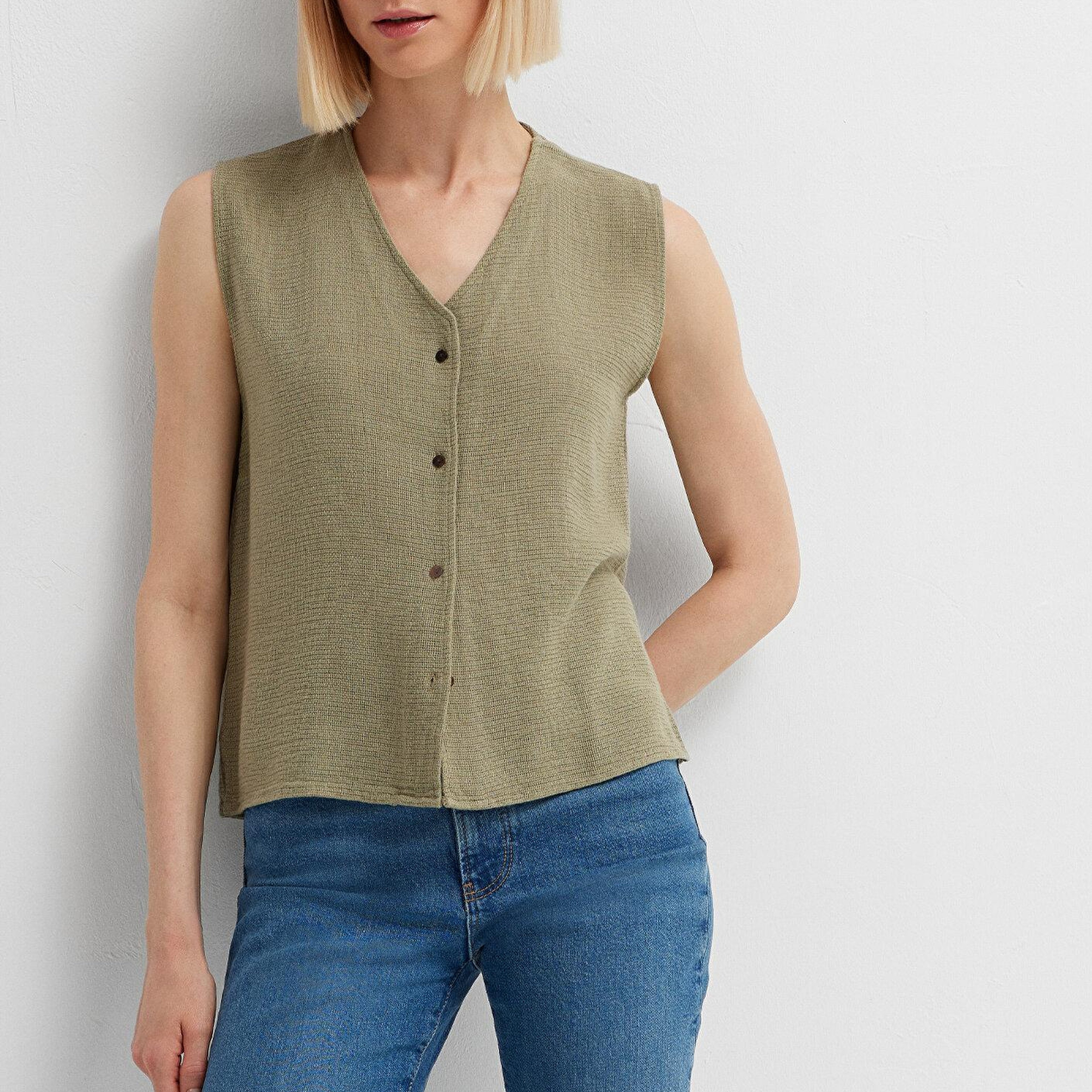 Mavi Yeşil Gömlek Slim Fit / Dar Kesim 1211444-71819