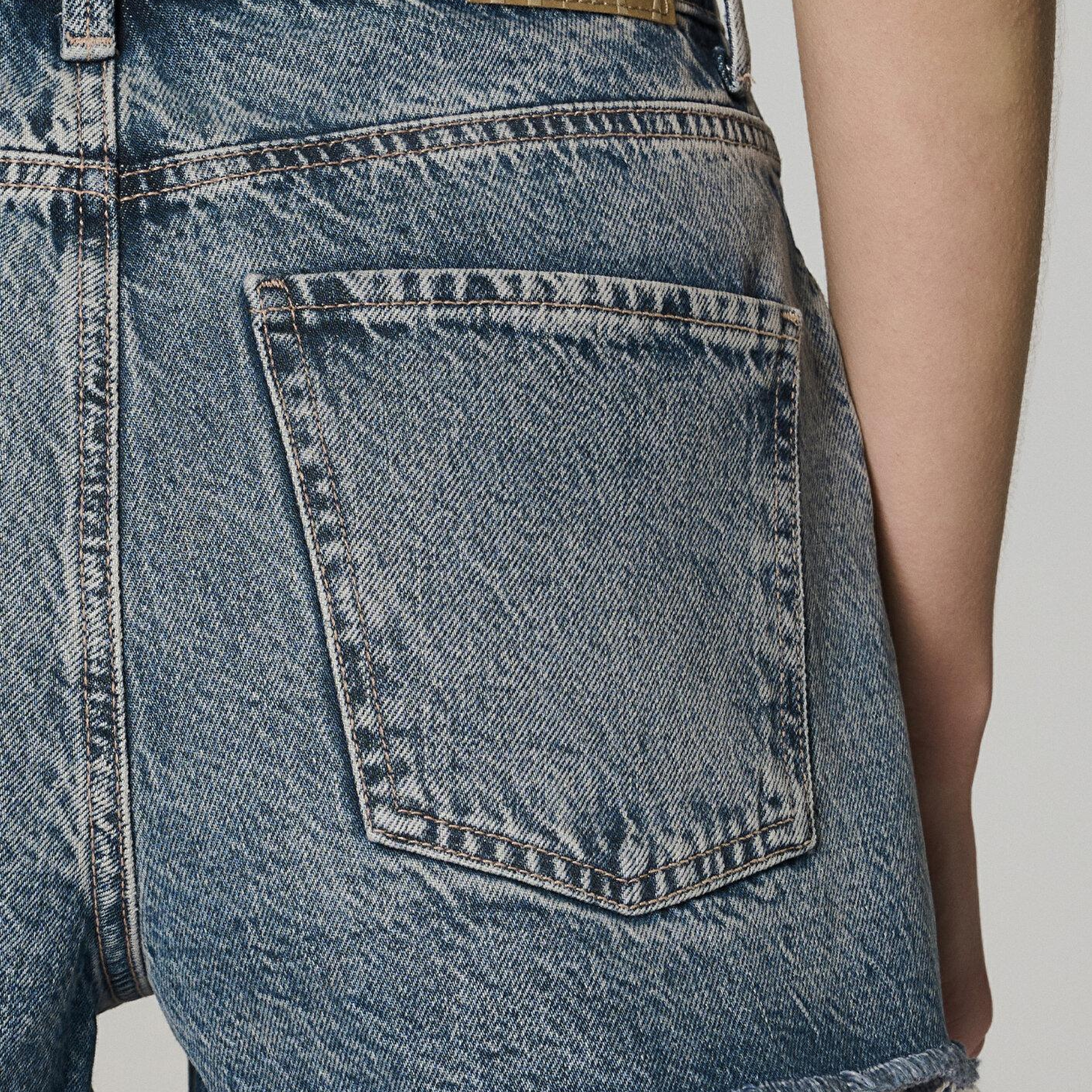 Mavi Tyra 90lar Vintage Indigo Mavisi Jean Şort 1410011-A3188