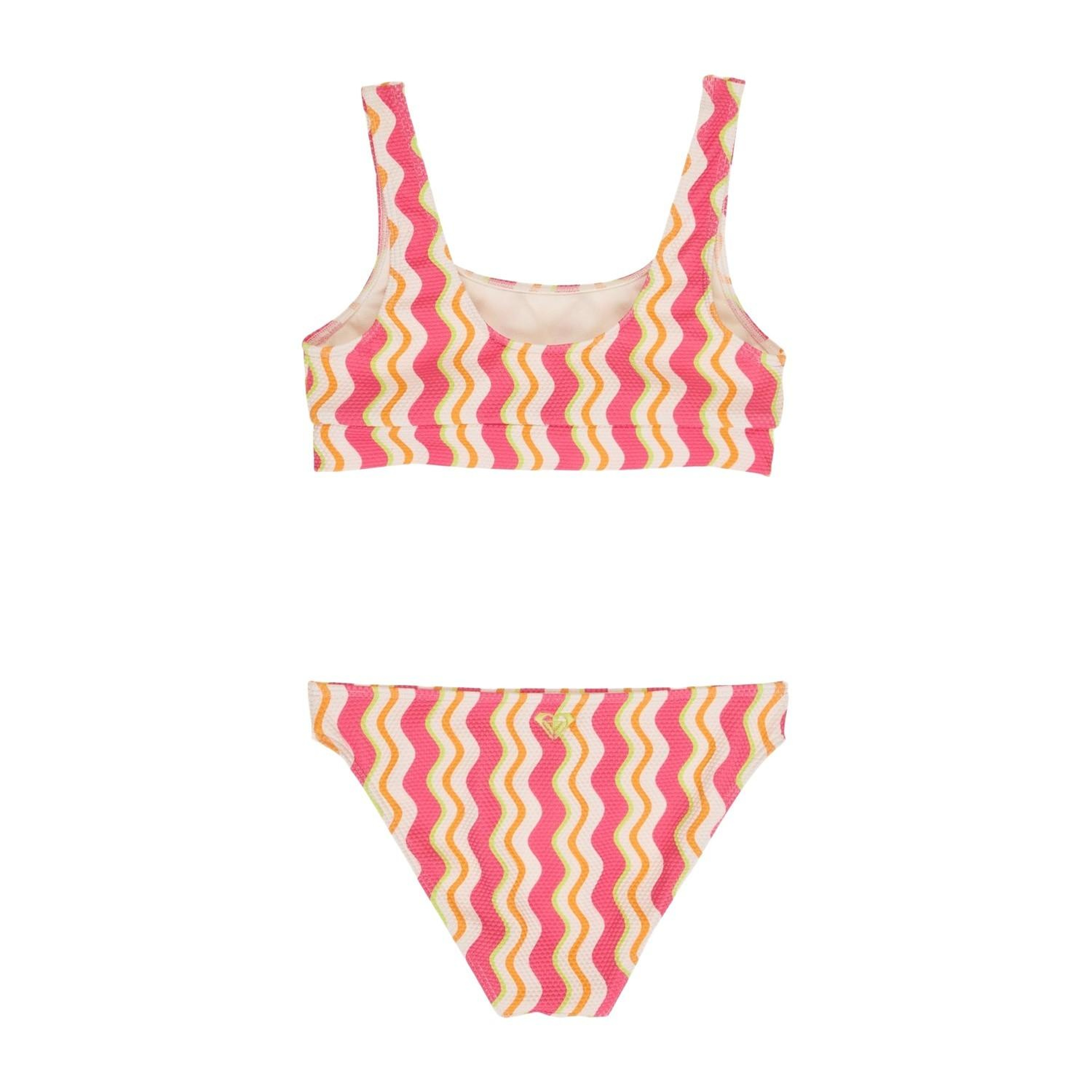 Roxy Bold Waves Kız Çocuk Kırmızı Bikini