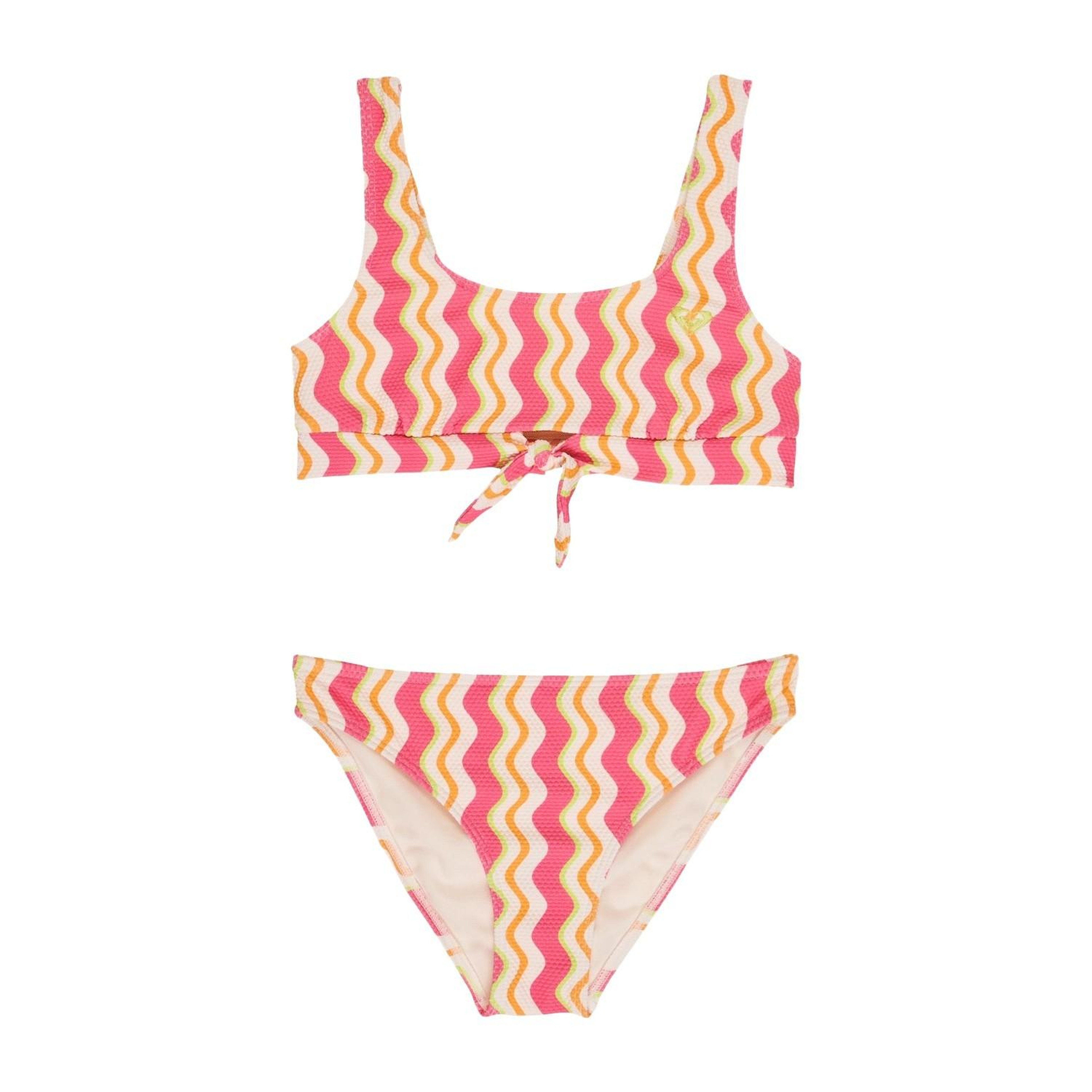 Roxy Bold Waves Kız Çocuk Kırmızı Bikini