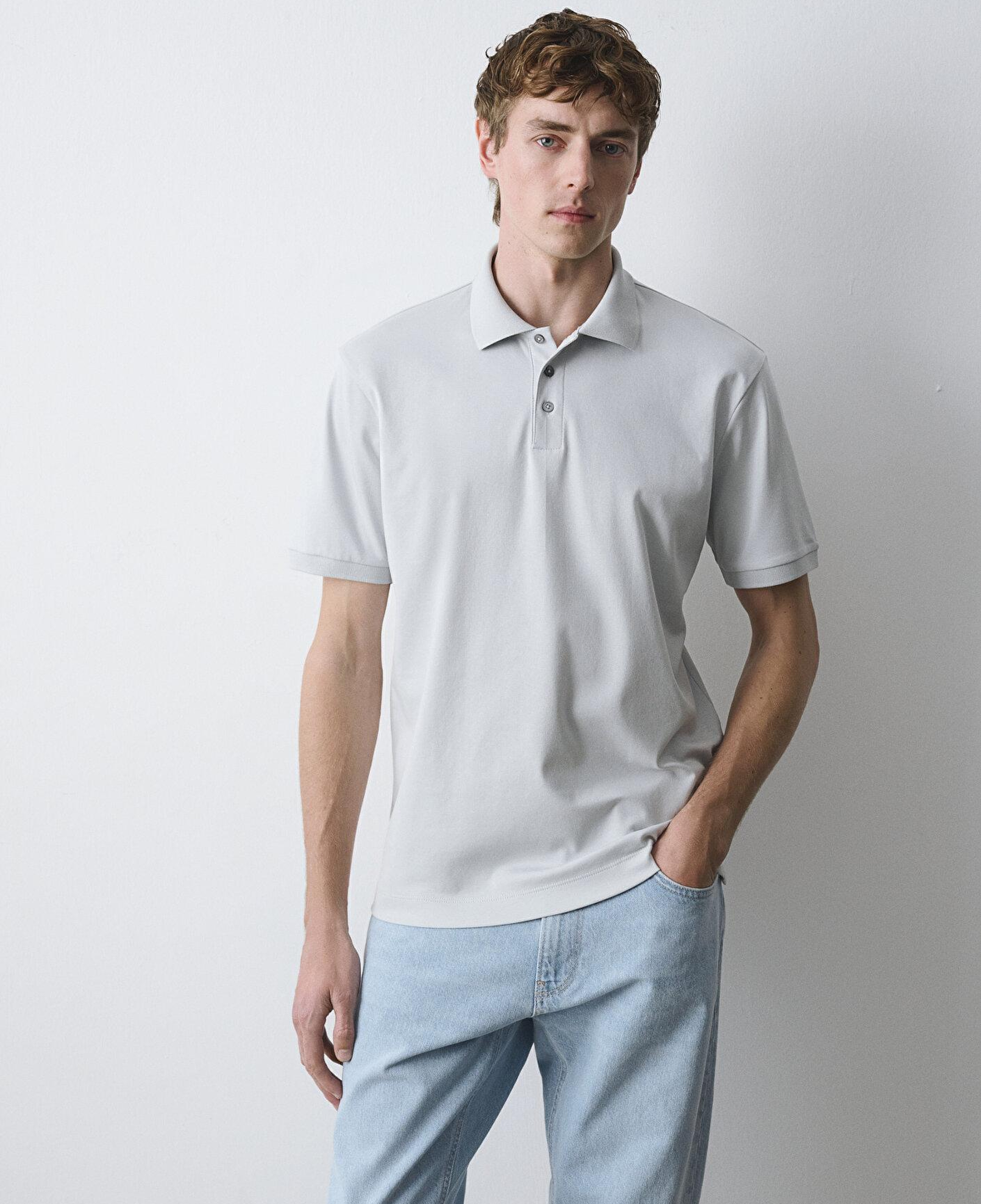 Mavi Soft Premium Açık Mavi Polo Tişört Regular Fit / Normal Kesim 0613271-70802