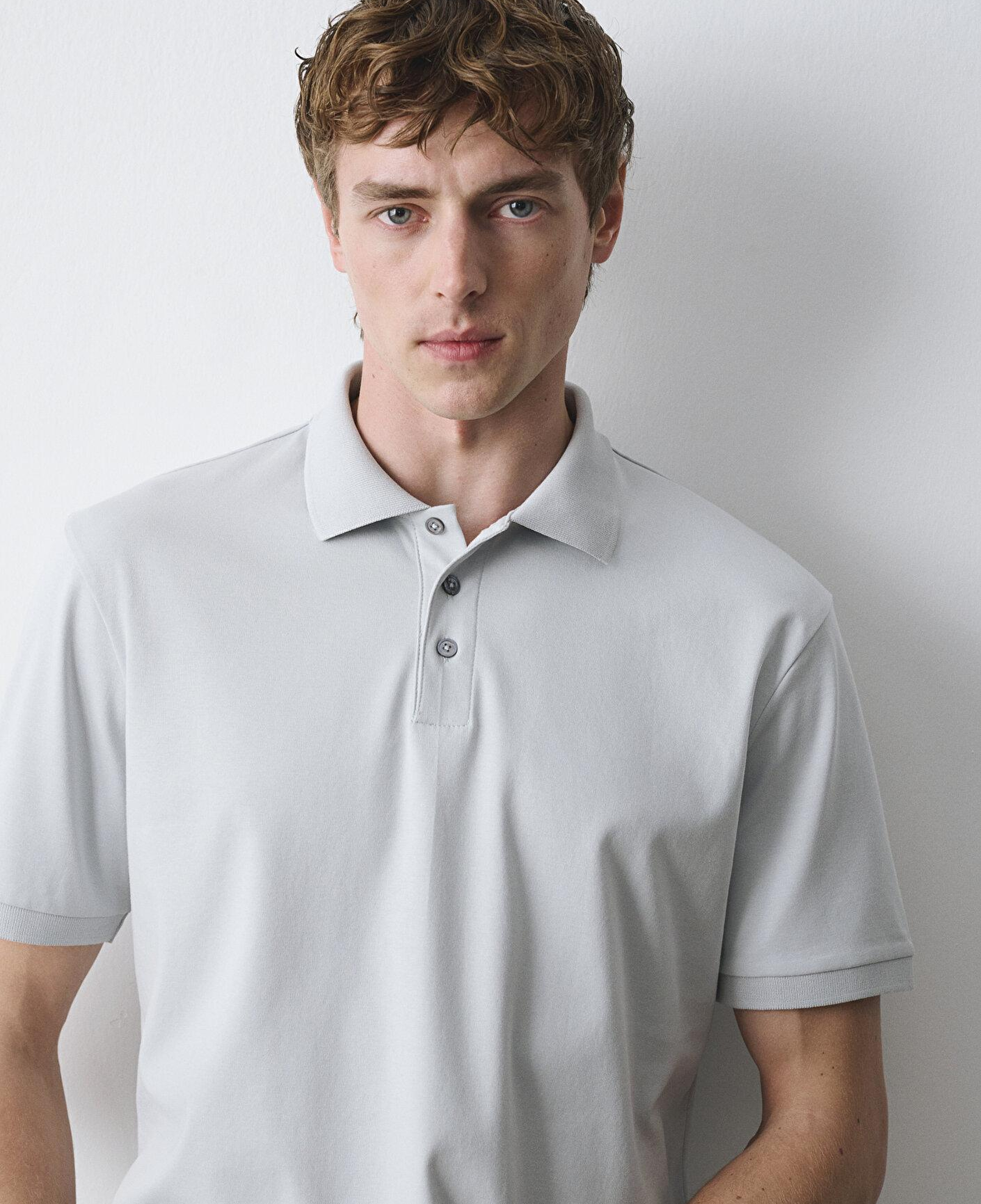 Mavi Soft Premium Açık Mavi Polo Tişört Regular Fit / Normal Kesim 0613271-70802