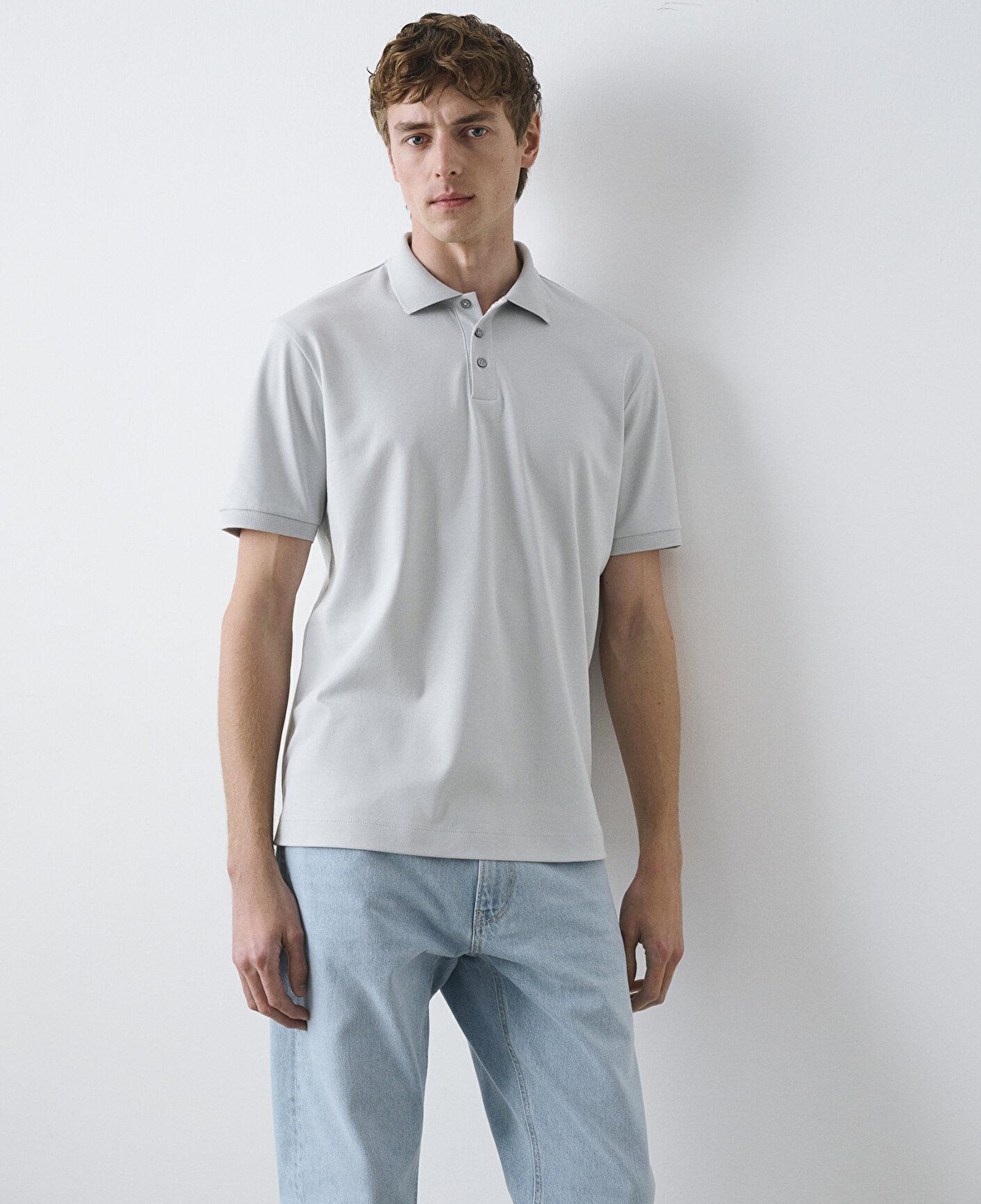 Mavi Soft Premium Açık Mavi Polo Tişört Regular Fit / Normal Kesim 0613271-70802