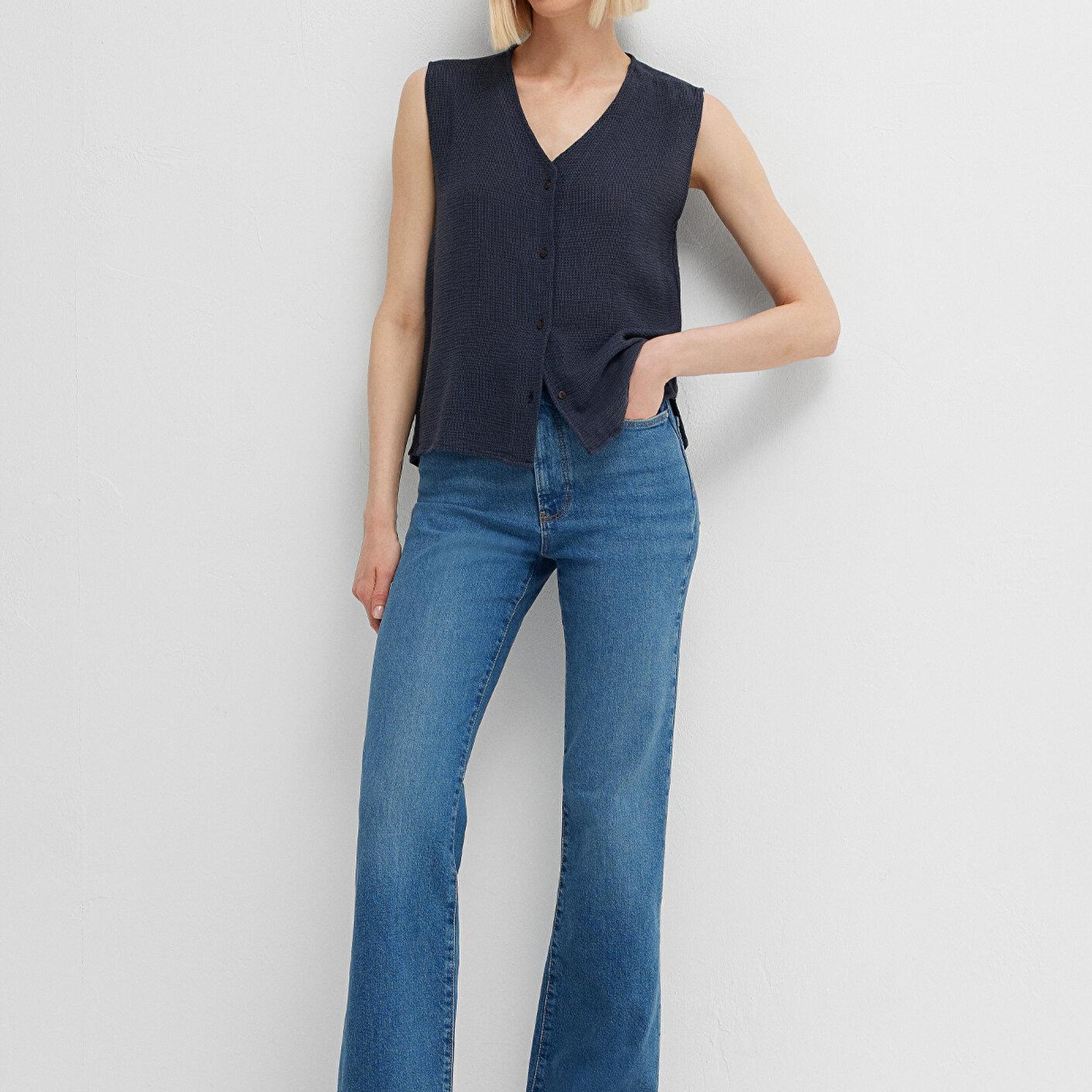 Mavi Mavi Gömlek Slim Fit / Dar Kesim 1211444-88034