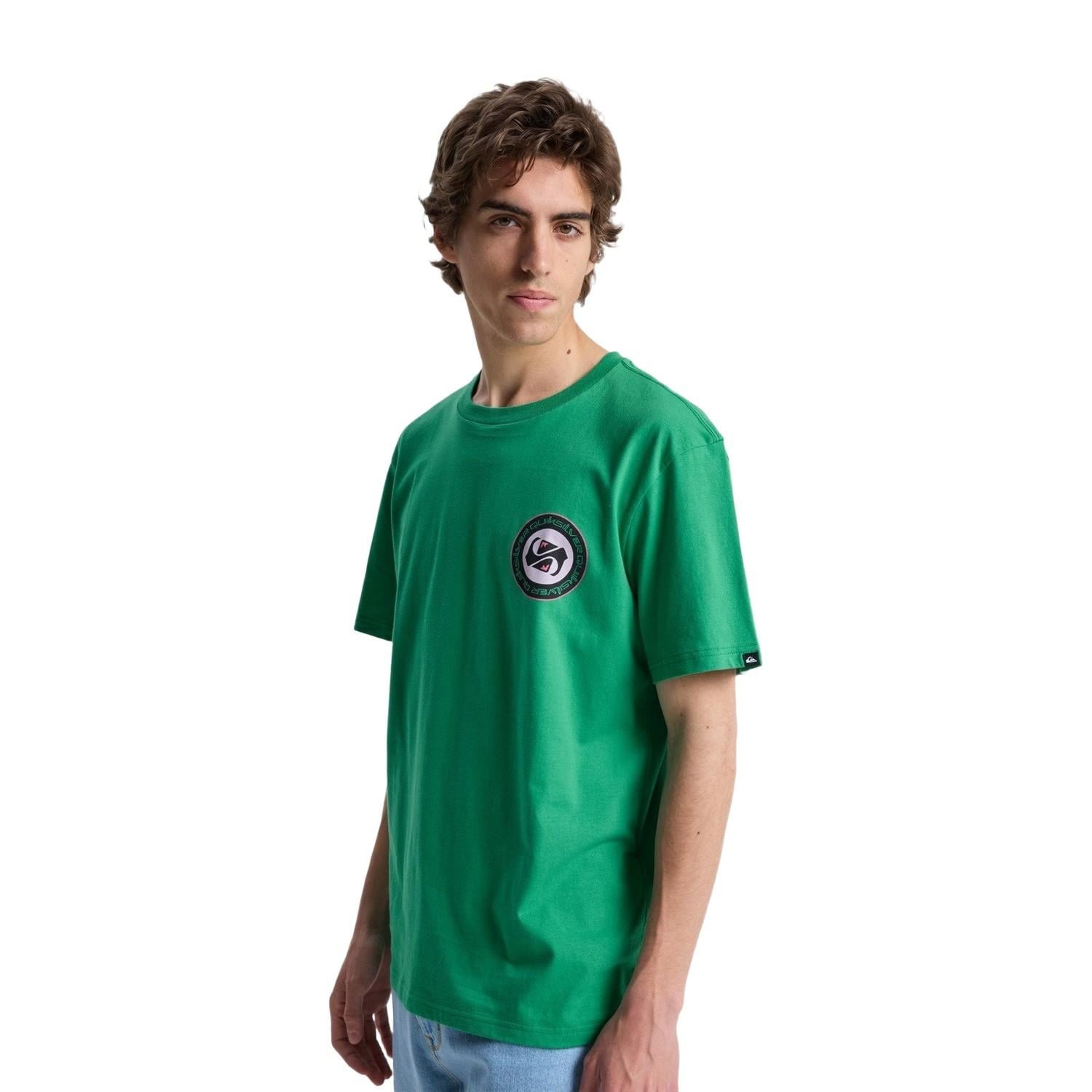 Quiksilver Ev Duality Erkek Yeşil Tişört