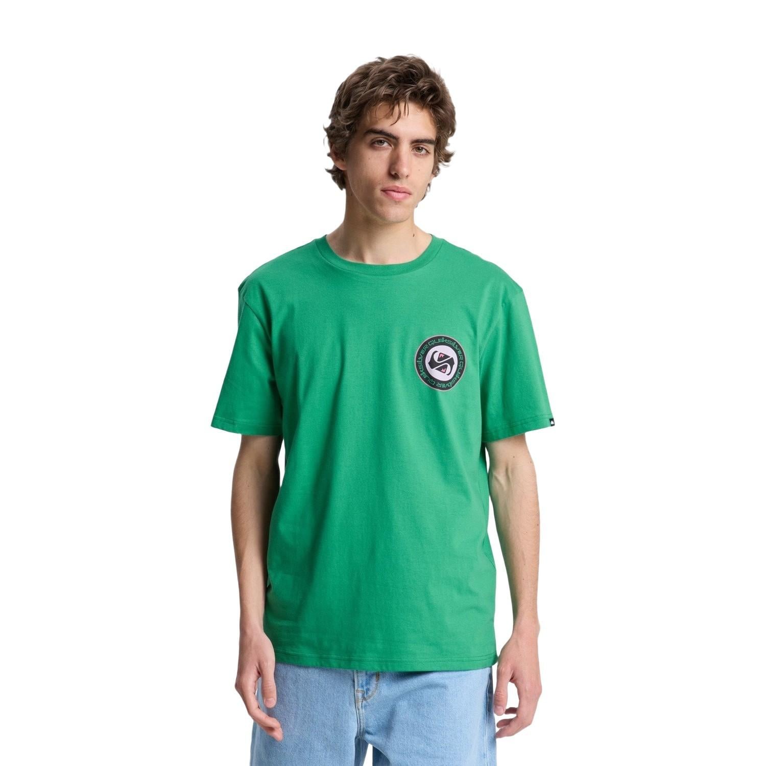 Quiksilver Ev Duality Erkek Yeşil Tişört
