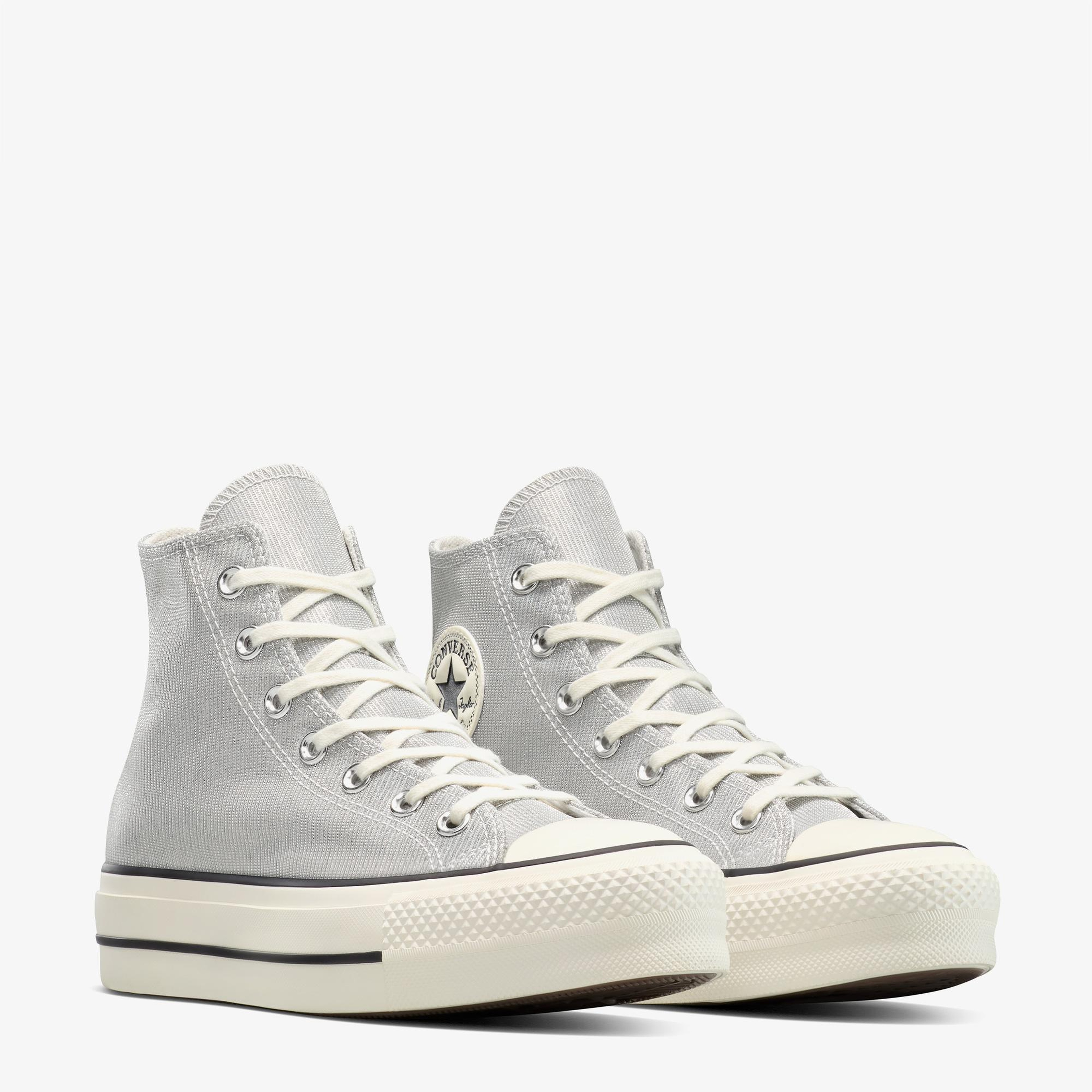 Converse Chuck Taylor All Star Lift Kadın Gri Sneaker