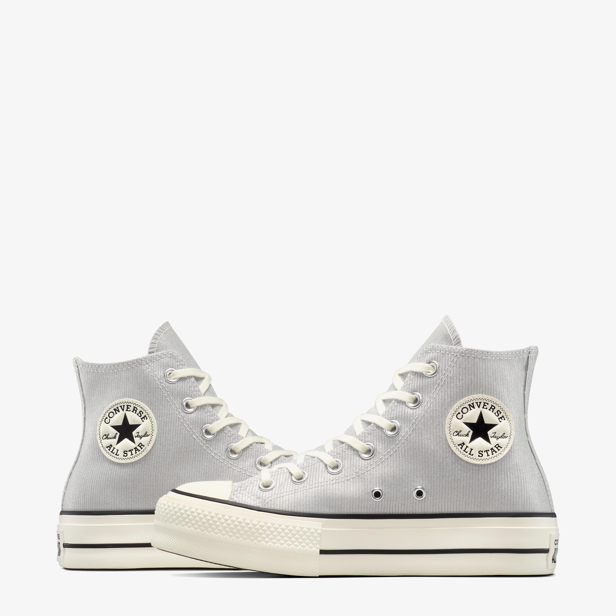 Converse Chuck Taylor All Star Lift Kadın Gri Sneaker