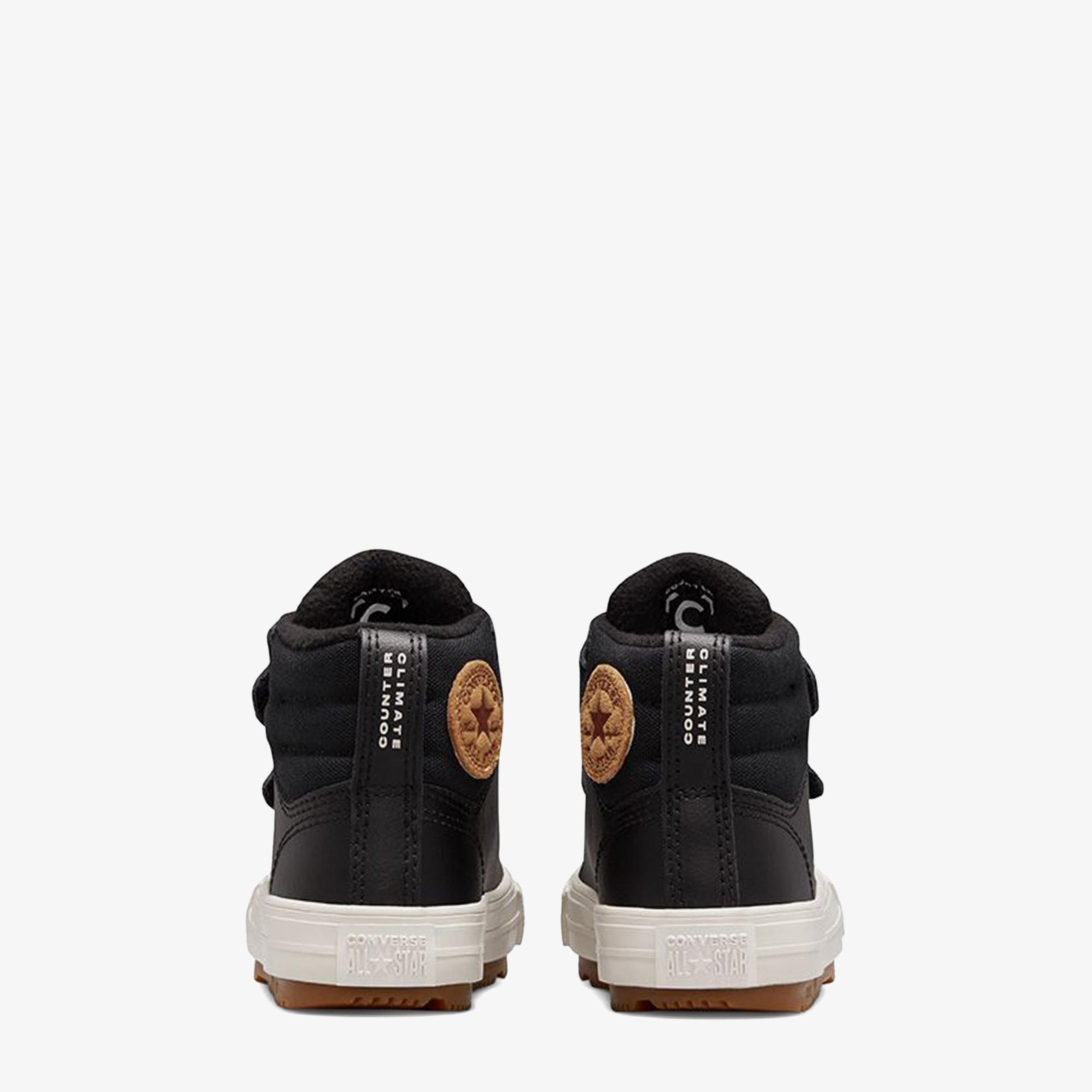 Converse Chuck Taylor All Star Berkshire Bebek Siyah Deri Bot