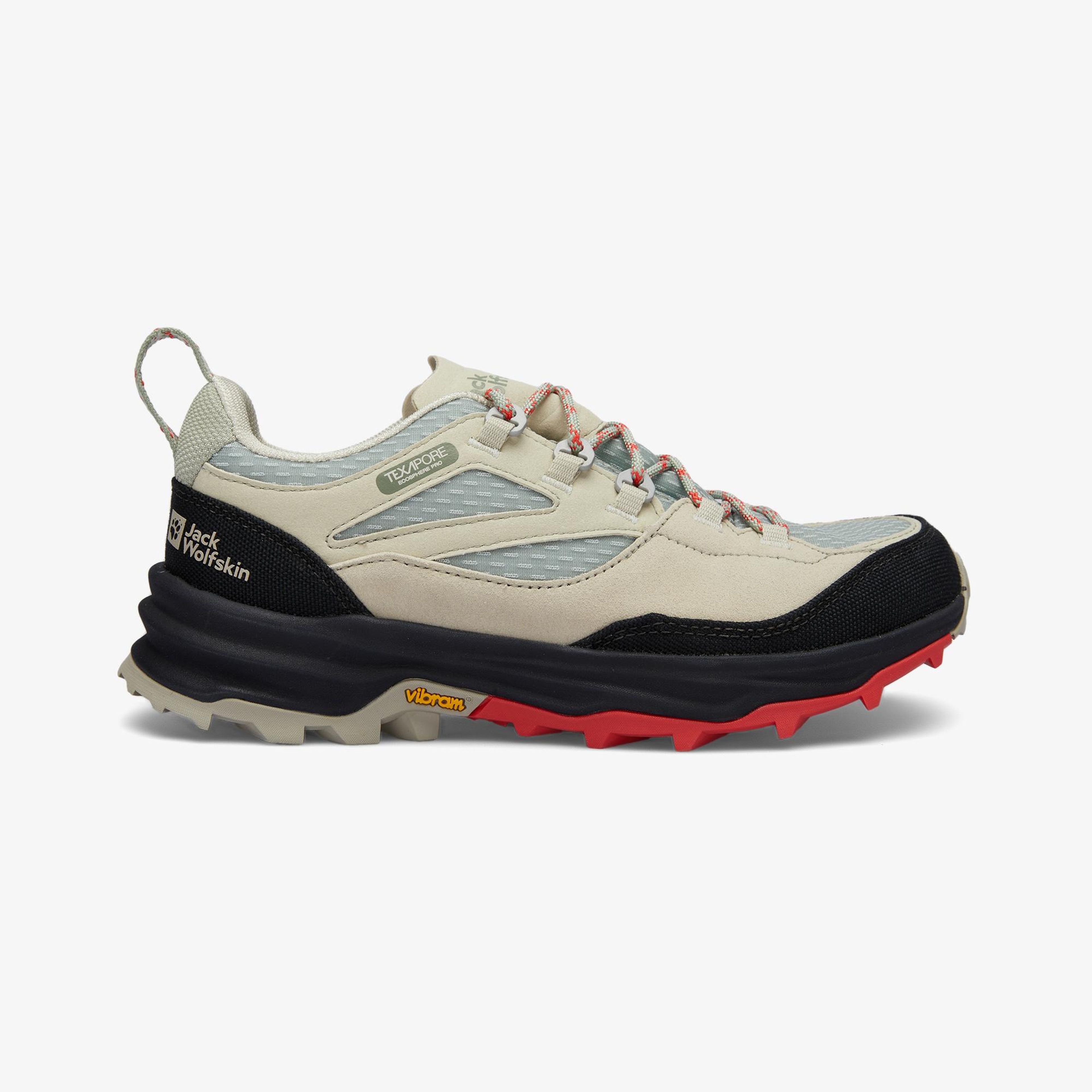 Jack Wolfskin Cyrox Texapore Low Kadın Yeşil Outdoor Ayakkabı