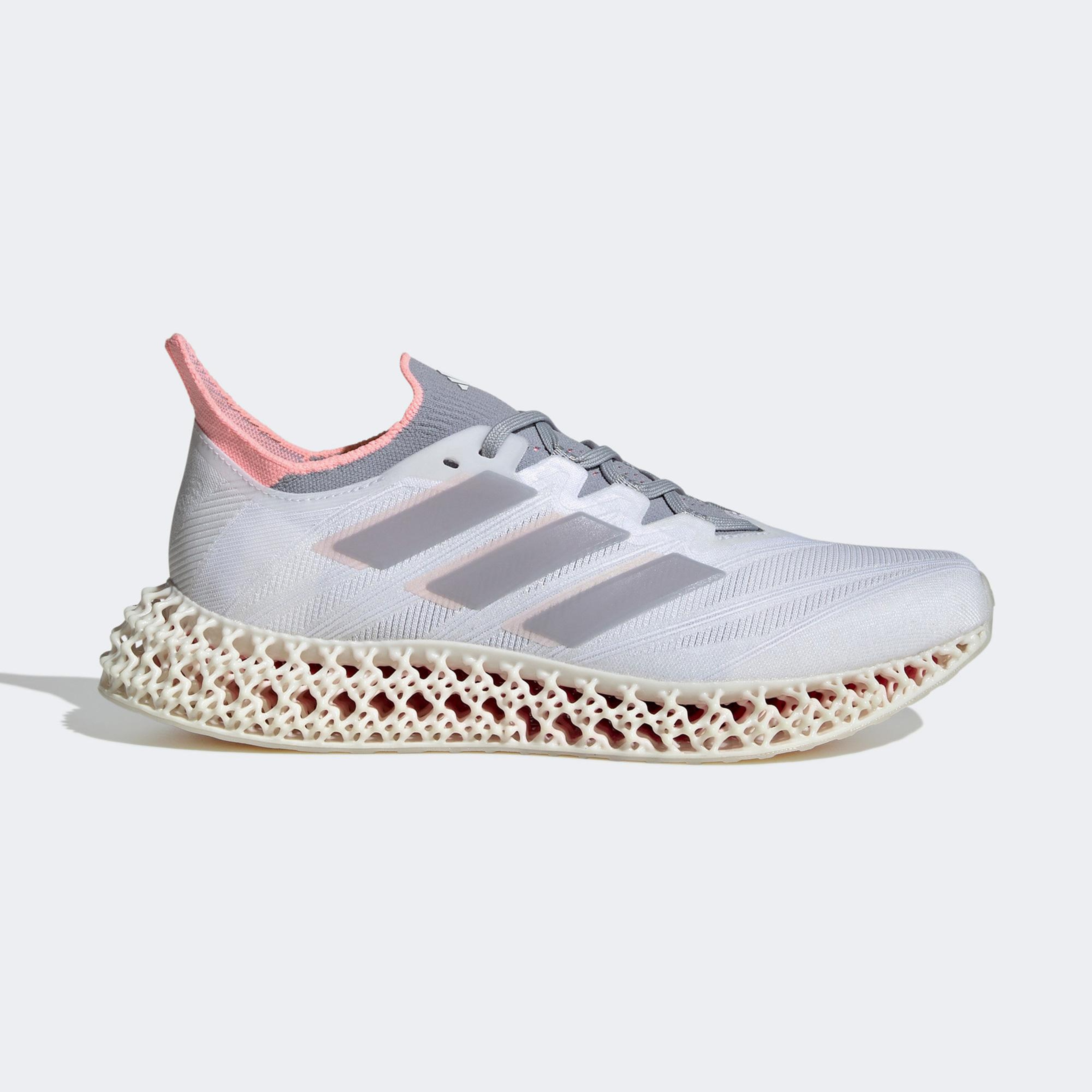 adidas 4DFWD 4 Kadın Gri Koşu Ayakkabısı