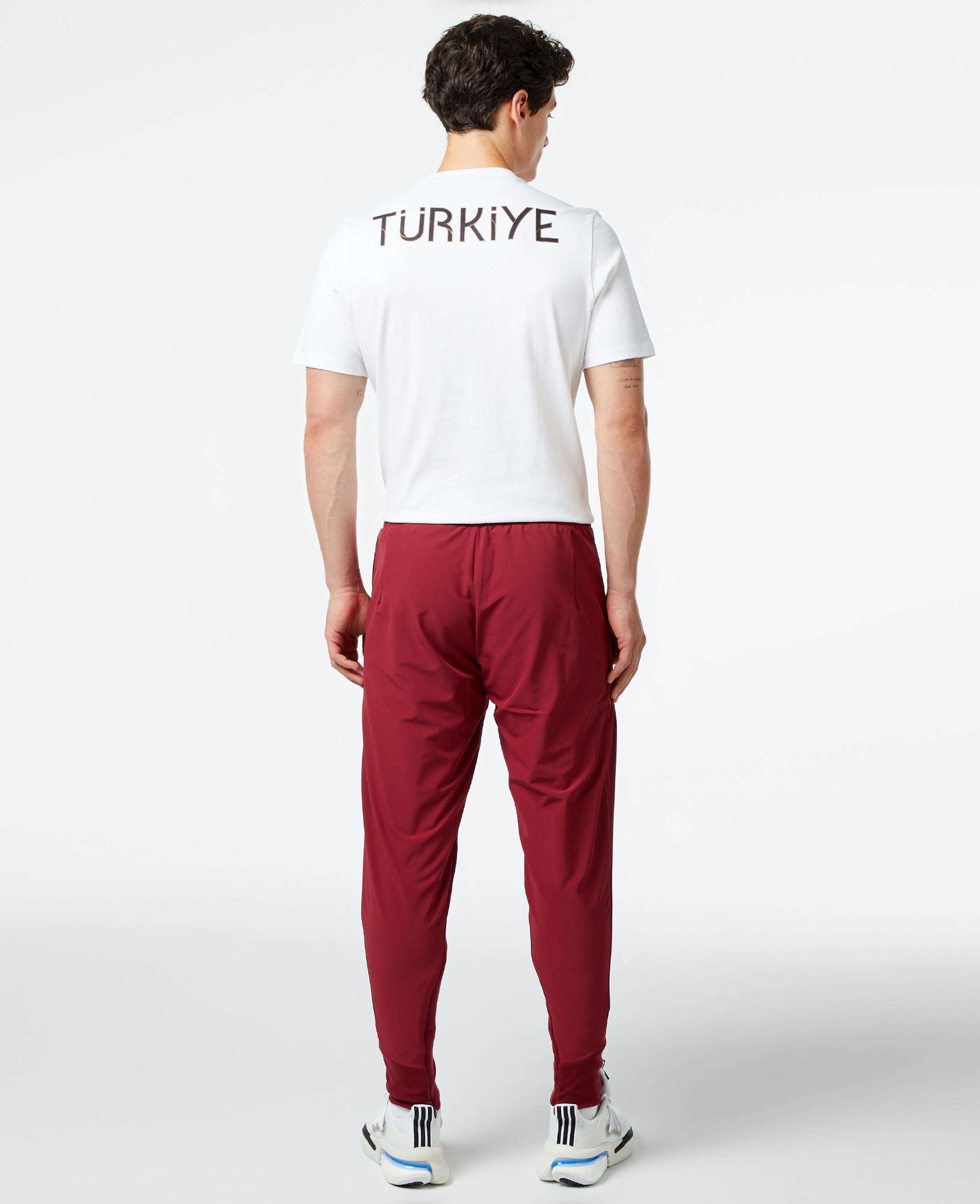 adidas Team Türkiye Seremoni Erkek Kırmızı Eşofman Altı