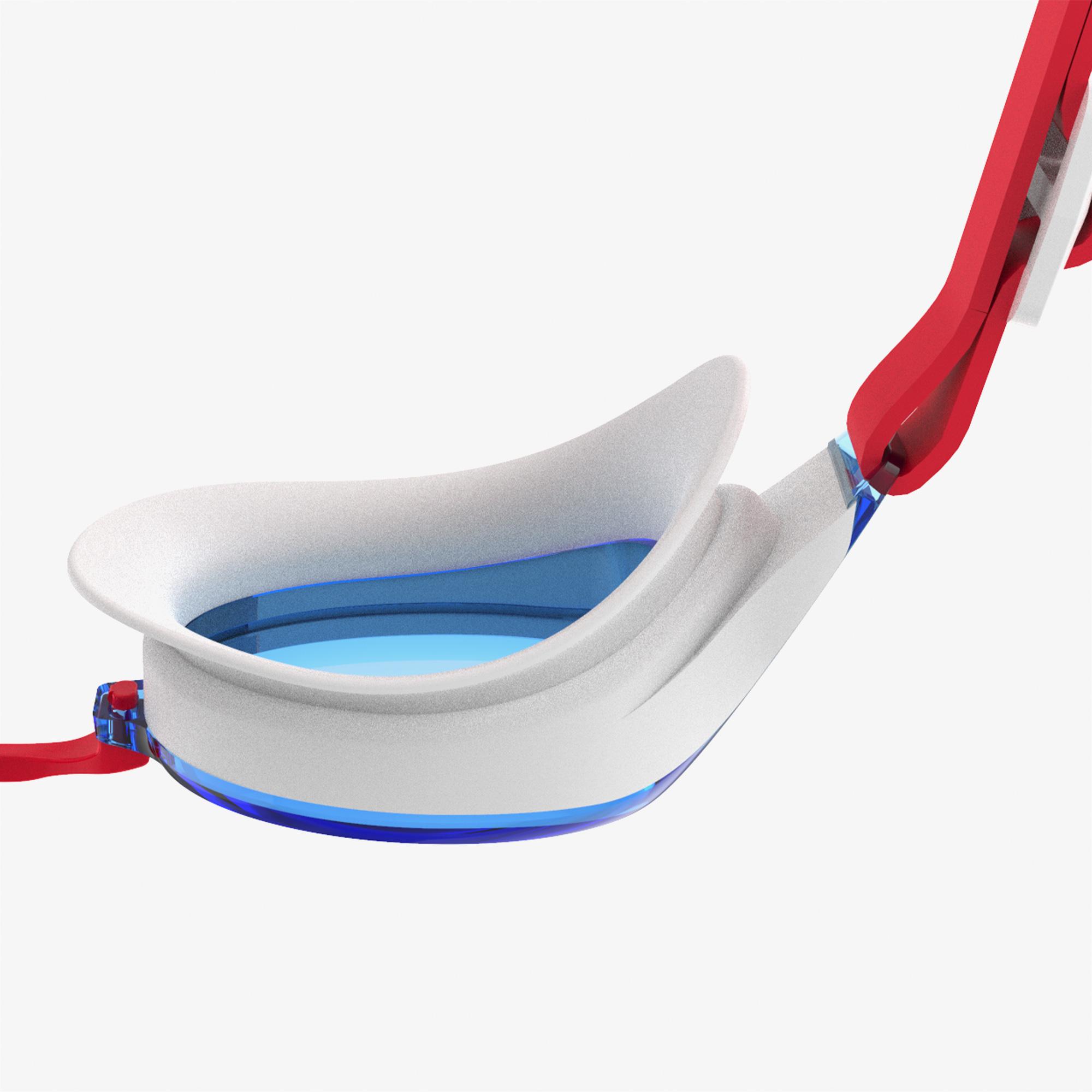 Speedo Hydropulse  Çocuk Kırmızı Yüzücü Gözlüğü