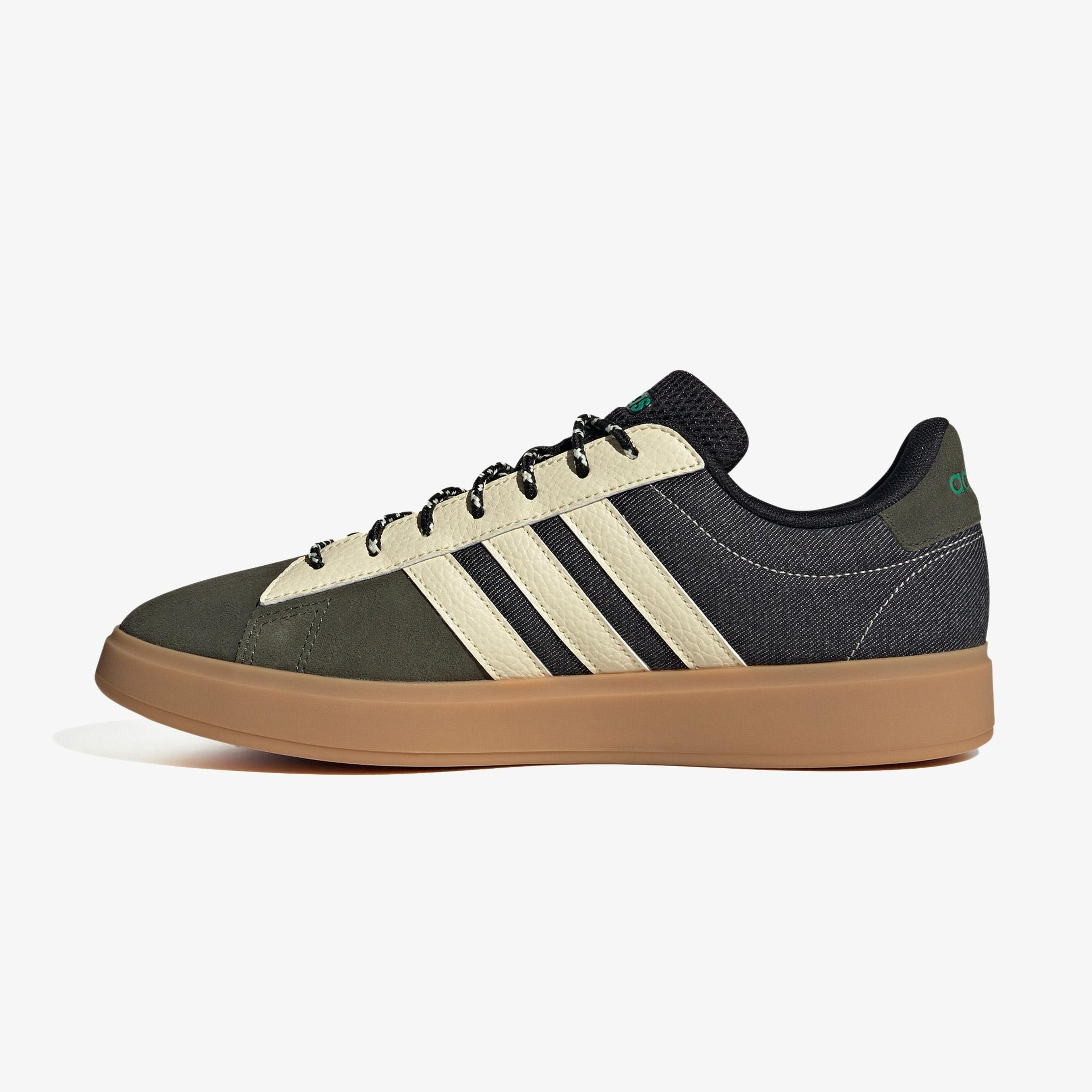 adidas Grand Court 2.0 Erkek Siyah Spor Ayakkabı