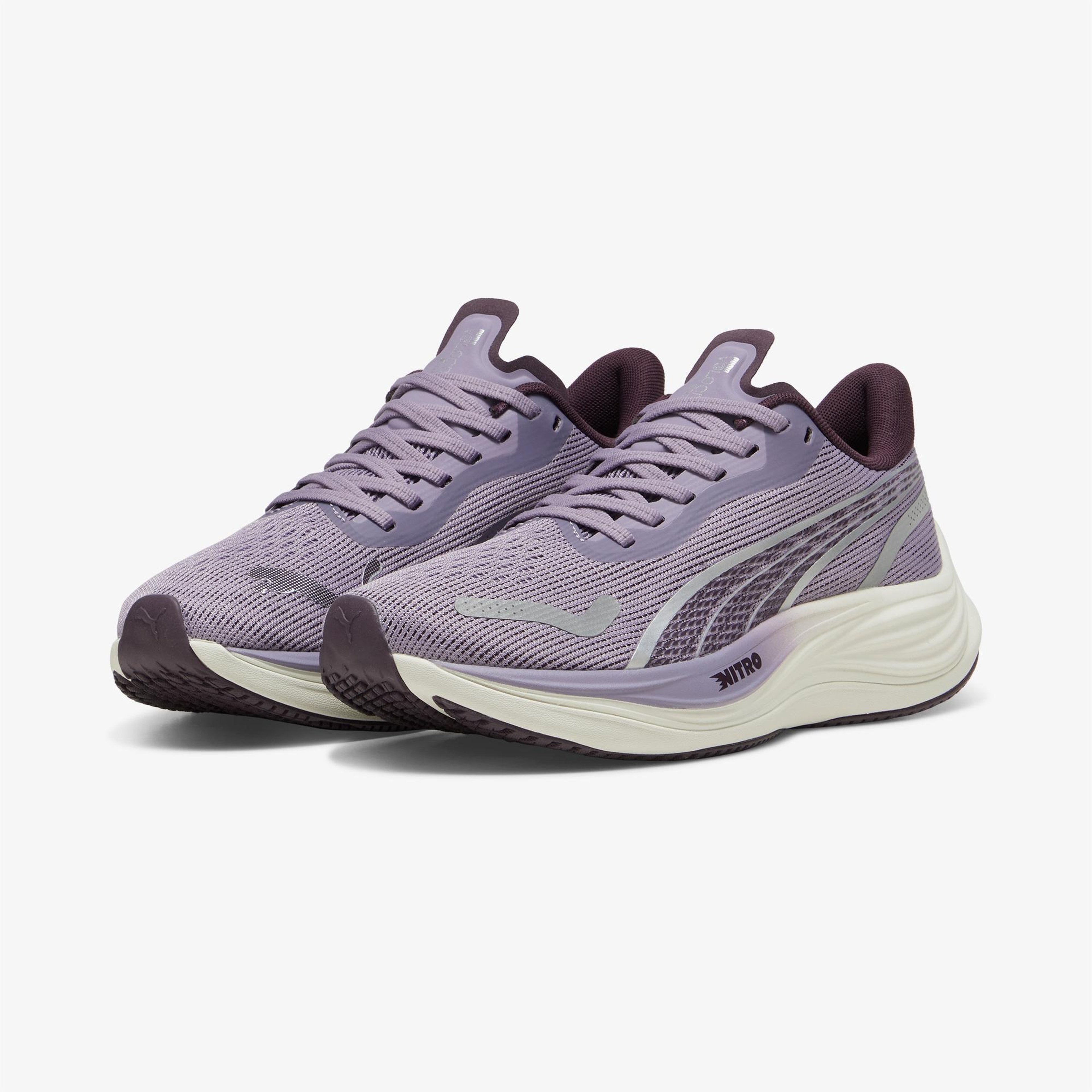 Puma Velocity Nitro 3 Kadın Mor Koşu Ayakkabısı
