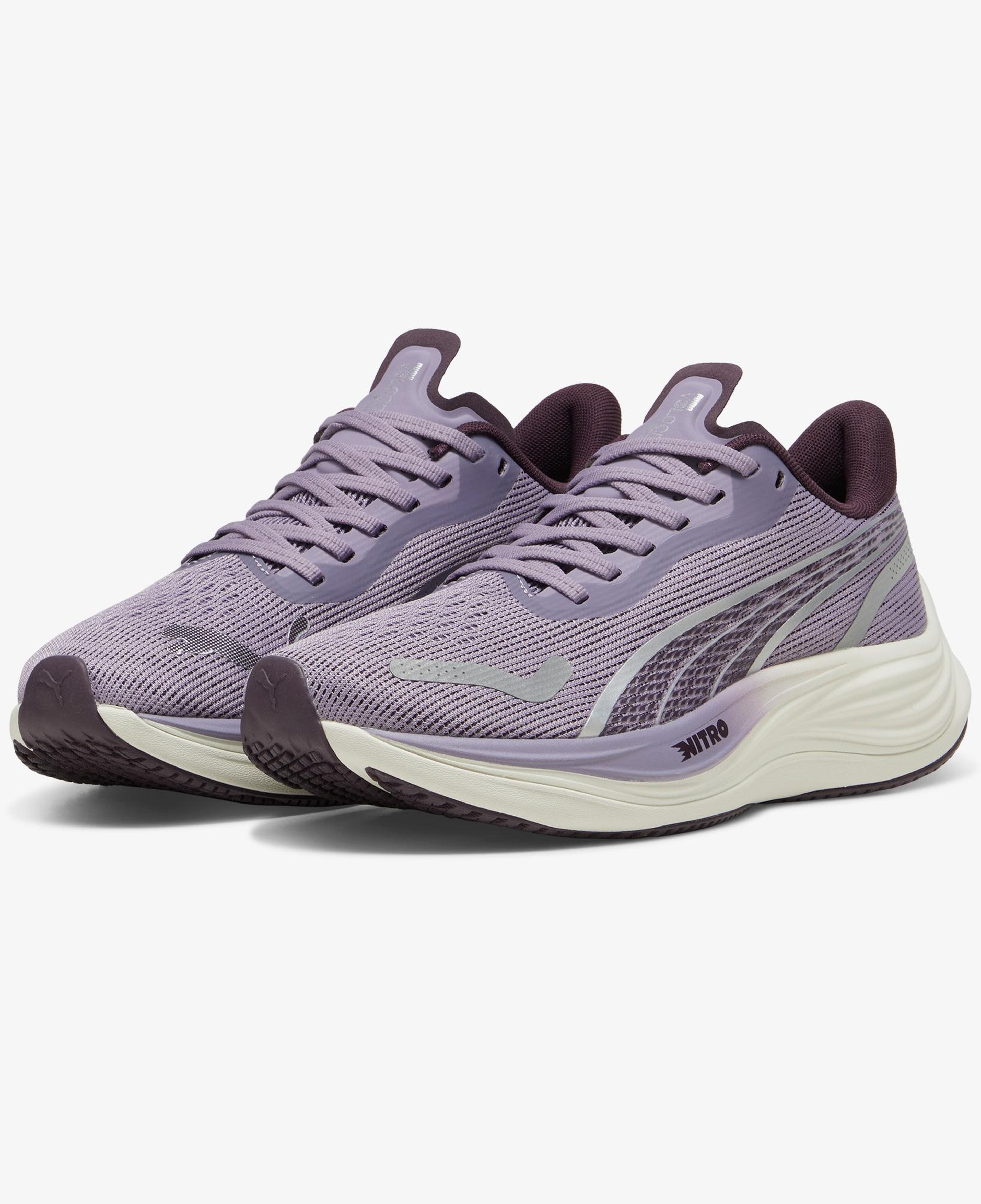 Puma Velocity Nitro 3 Kadın Mor Koşu Ayakkabısı