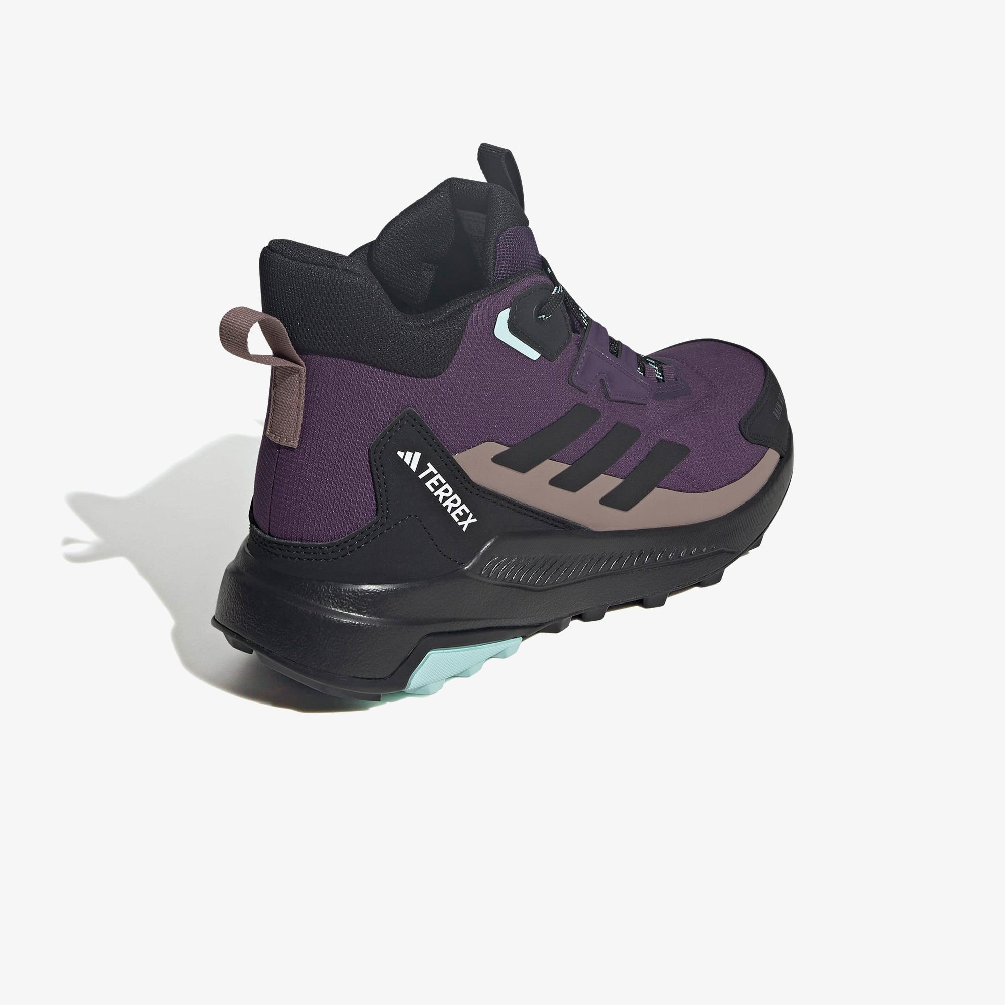 adidas Terrex Anylander Mid Rain.Rdy Kadın Mor Yürüyüş Ayakkabısı