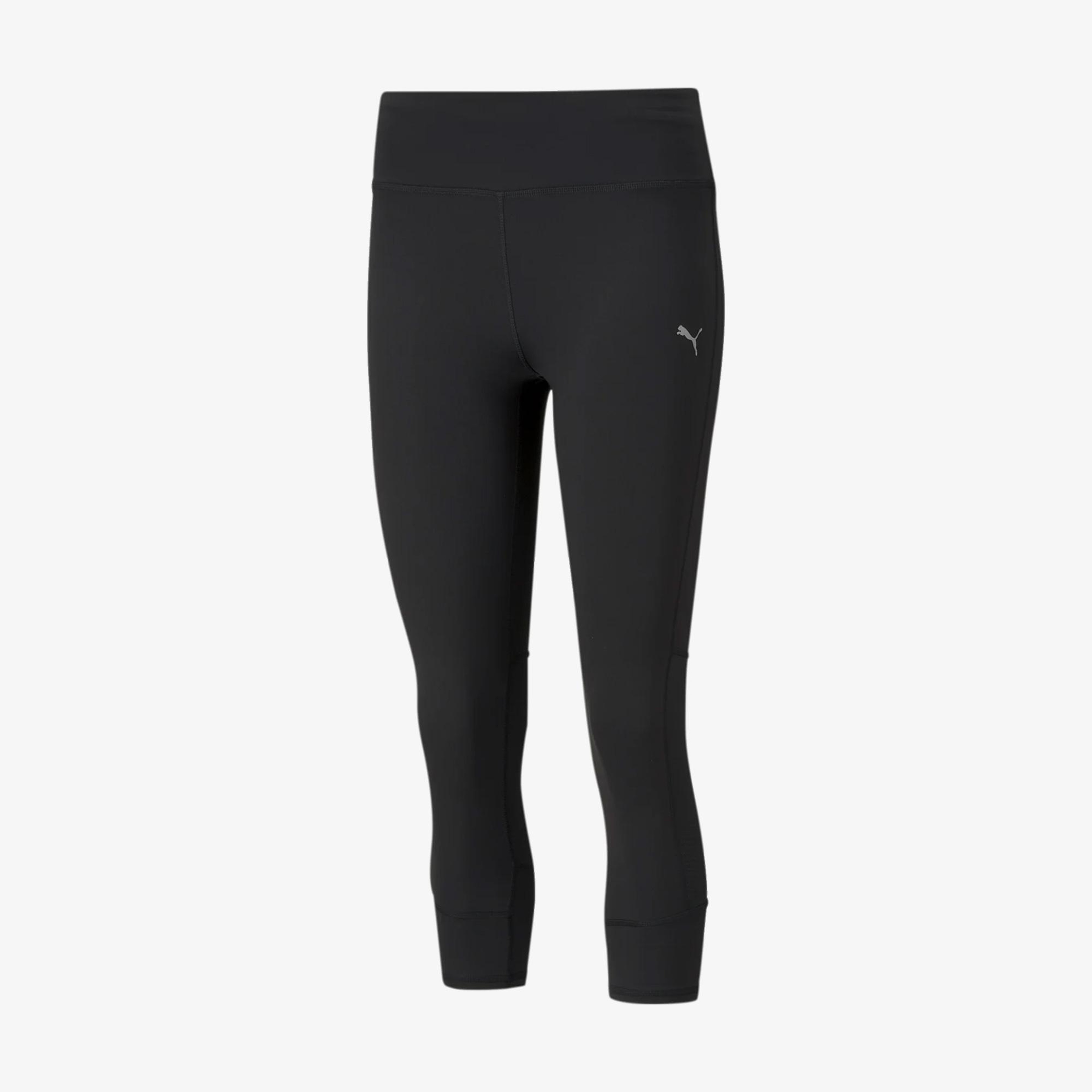 Puma Run Favorite 3/4 Kadın Siyah Koşu Taytı
