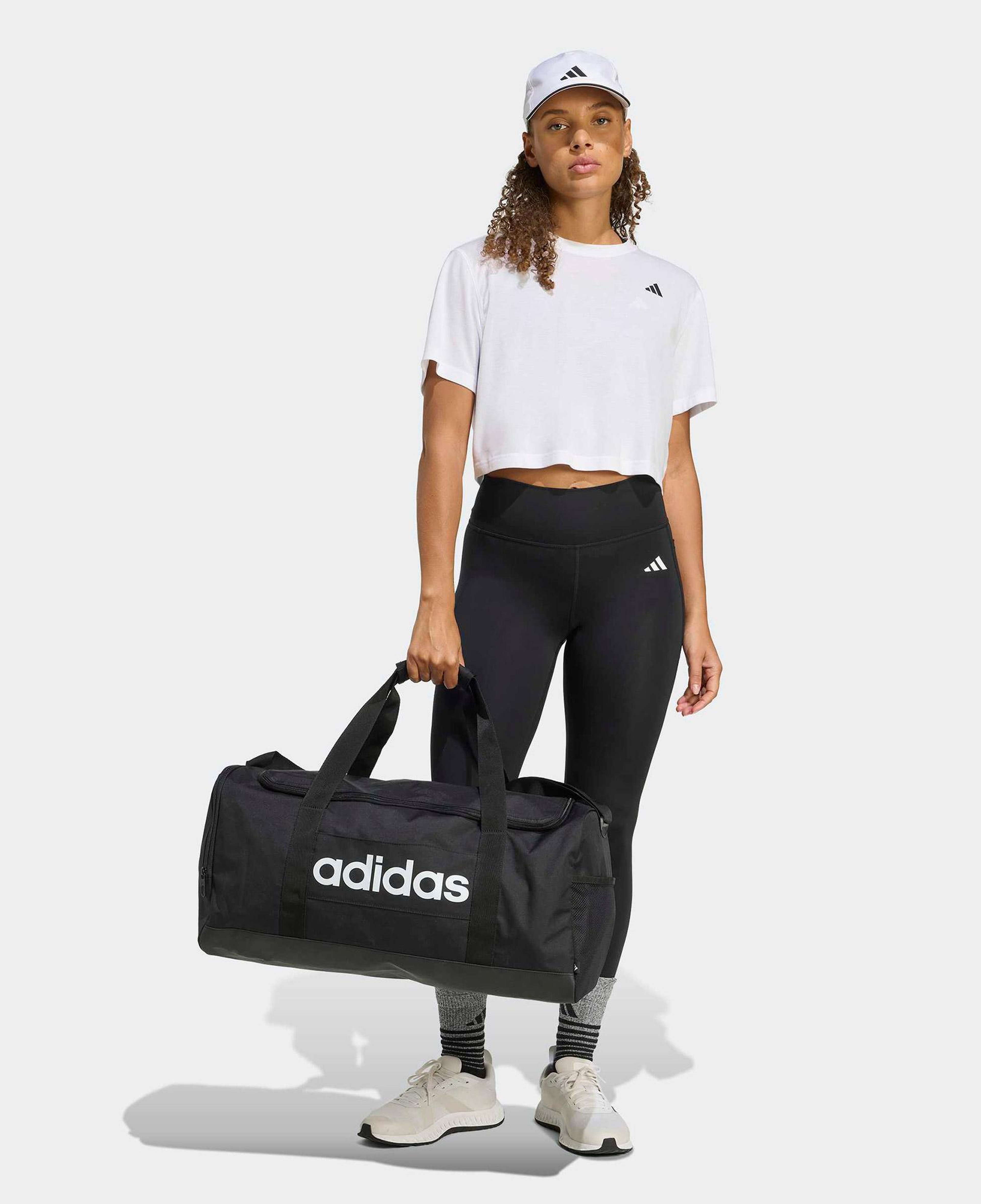 adidas Linear Duffel Orta Boy Unisex Siyah Spor Çanta