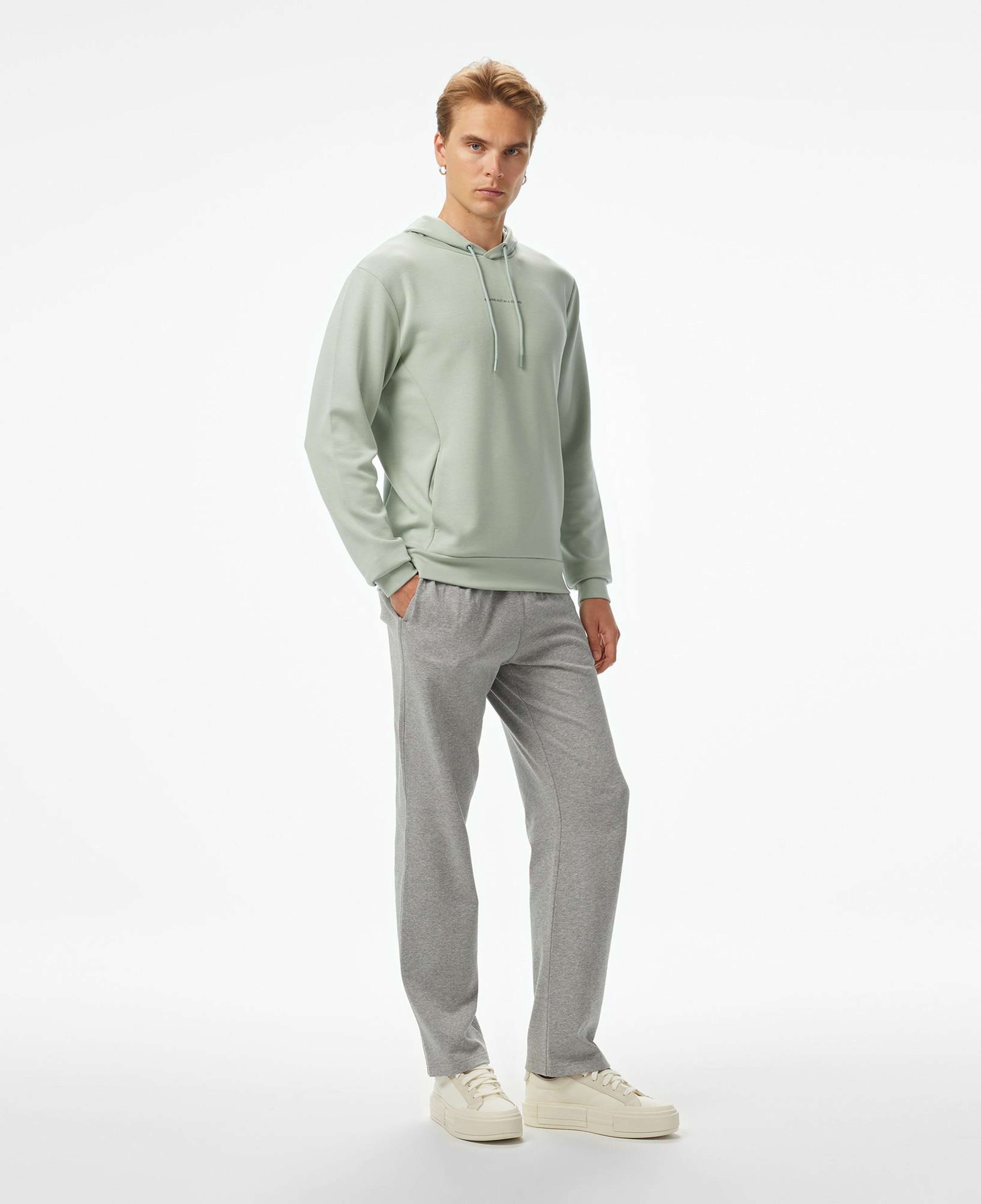 Sportempt Stm319 Erkek Yeşil Sweatshirt
