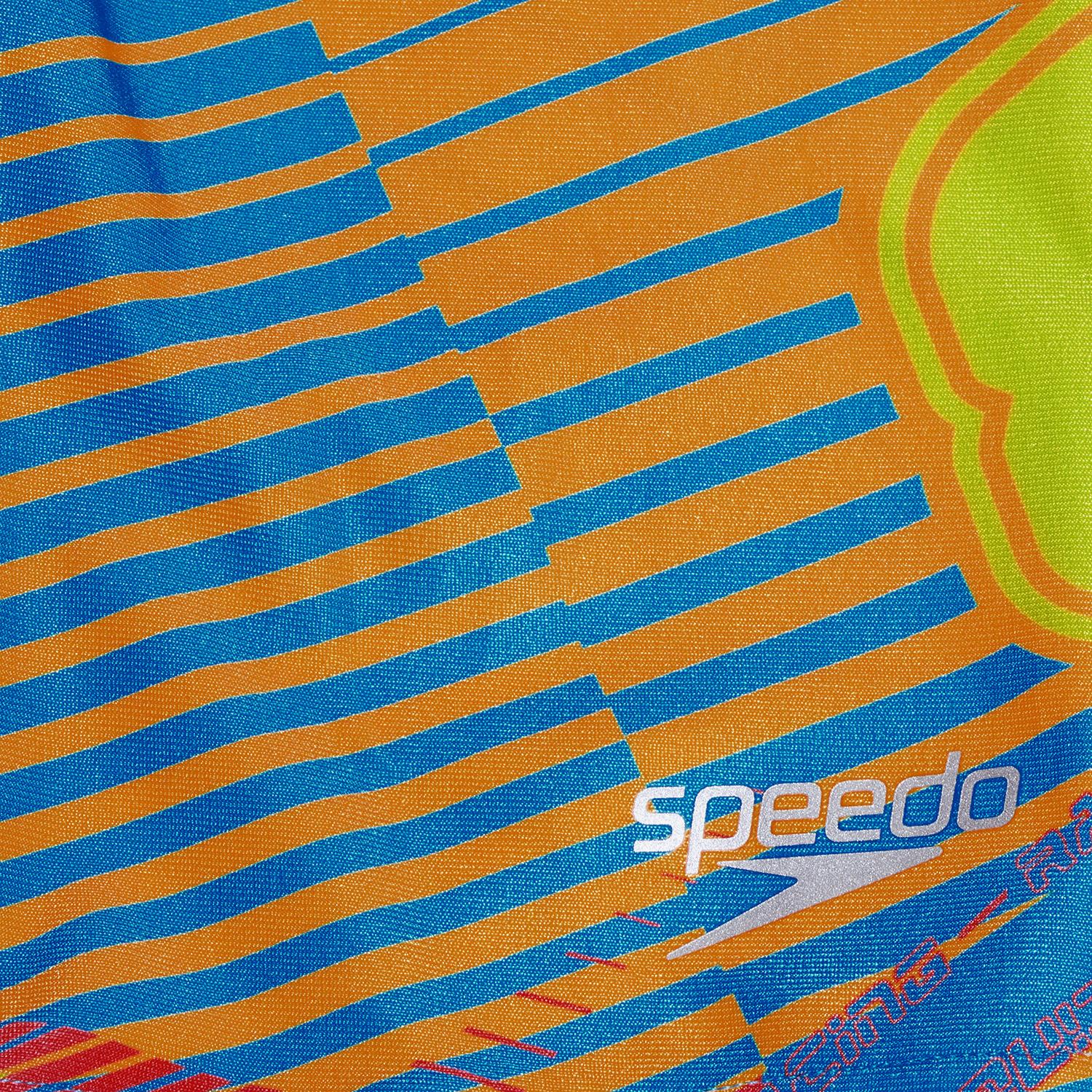 Speedo Alov Digi Jam Çocuk Renkli Mayo
