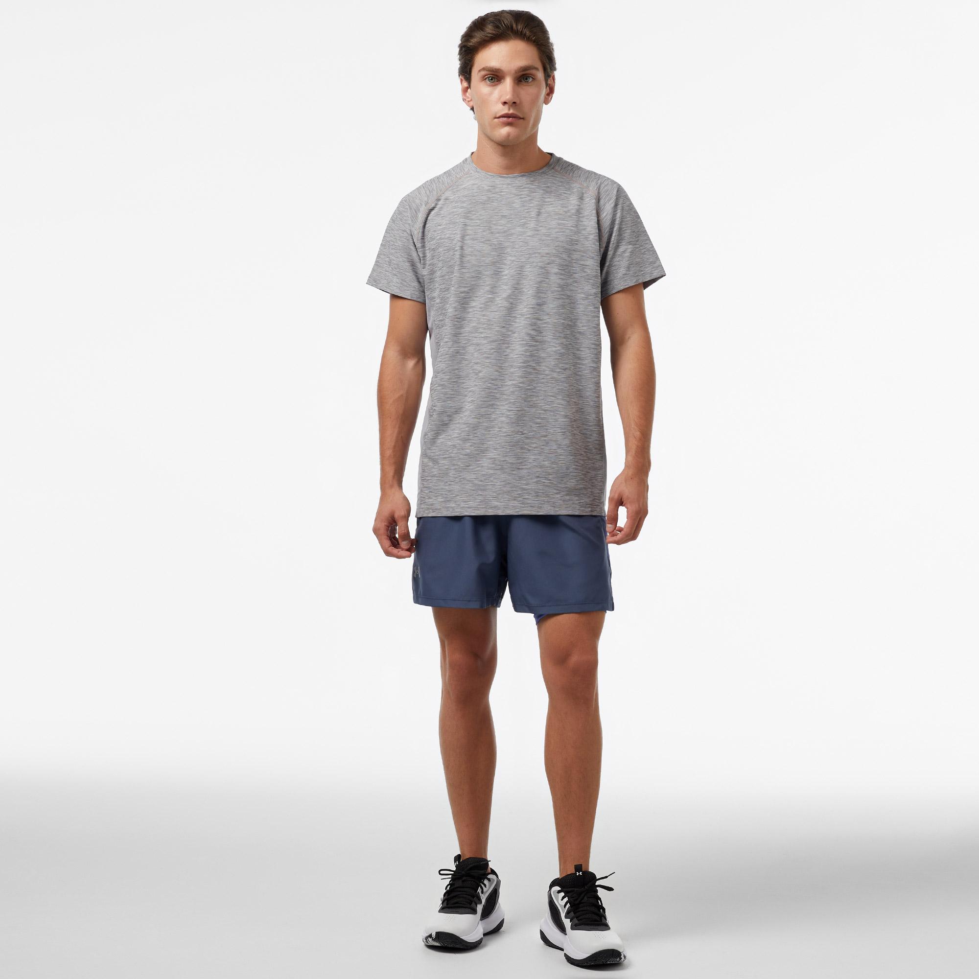 Trespass Cooper Dlx Active Erkek Gri Antrenman T-Shirt