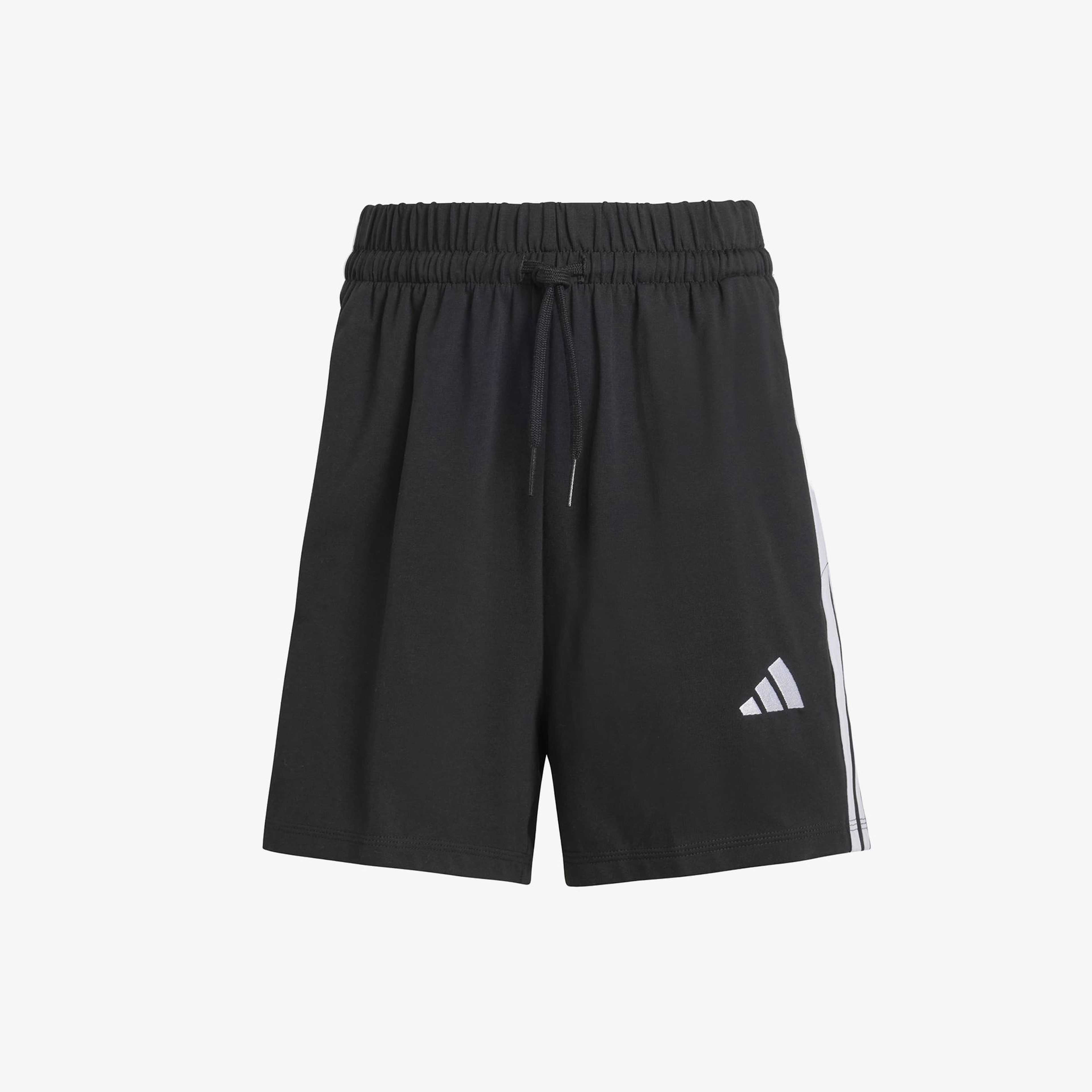 adidas Essentials 3 Stripes Cotton Kadın Siyah Şort