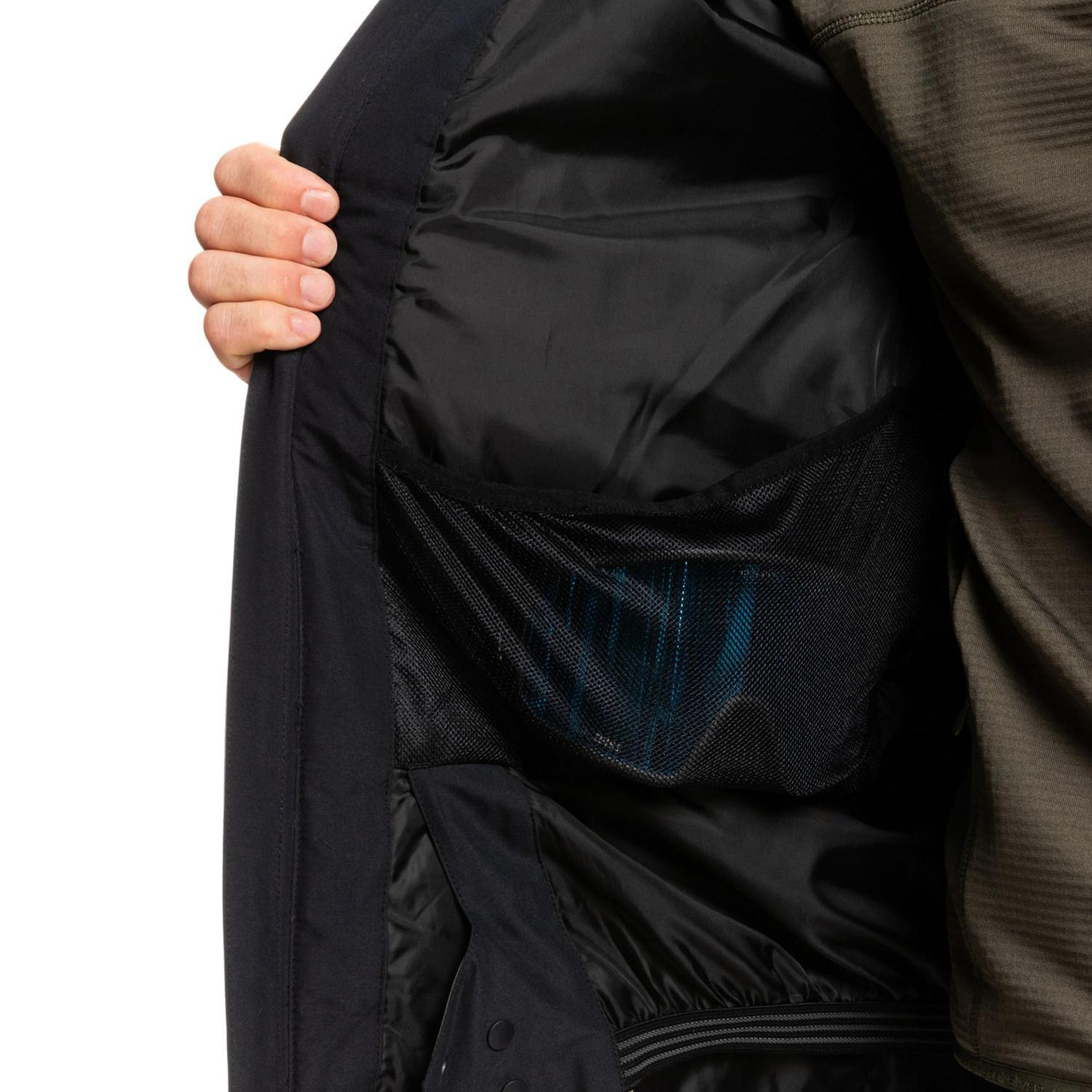 Quiksilver Morton Erkek Yeşil Snowboard Ceketi