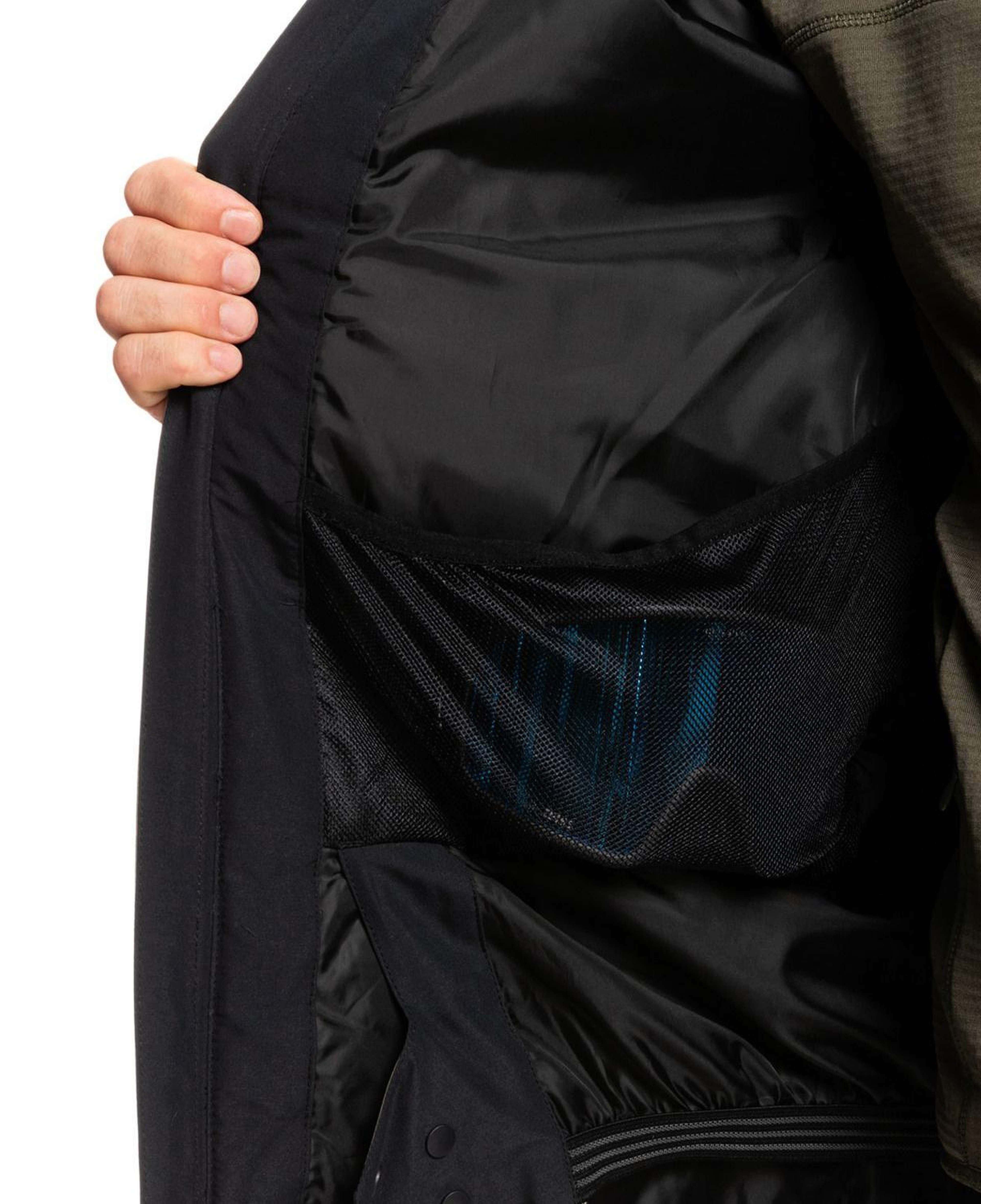 Quiksilver Morton Erkek Yeşil Snowboard Ceketi