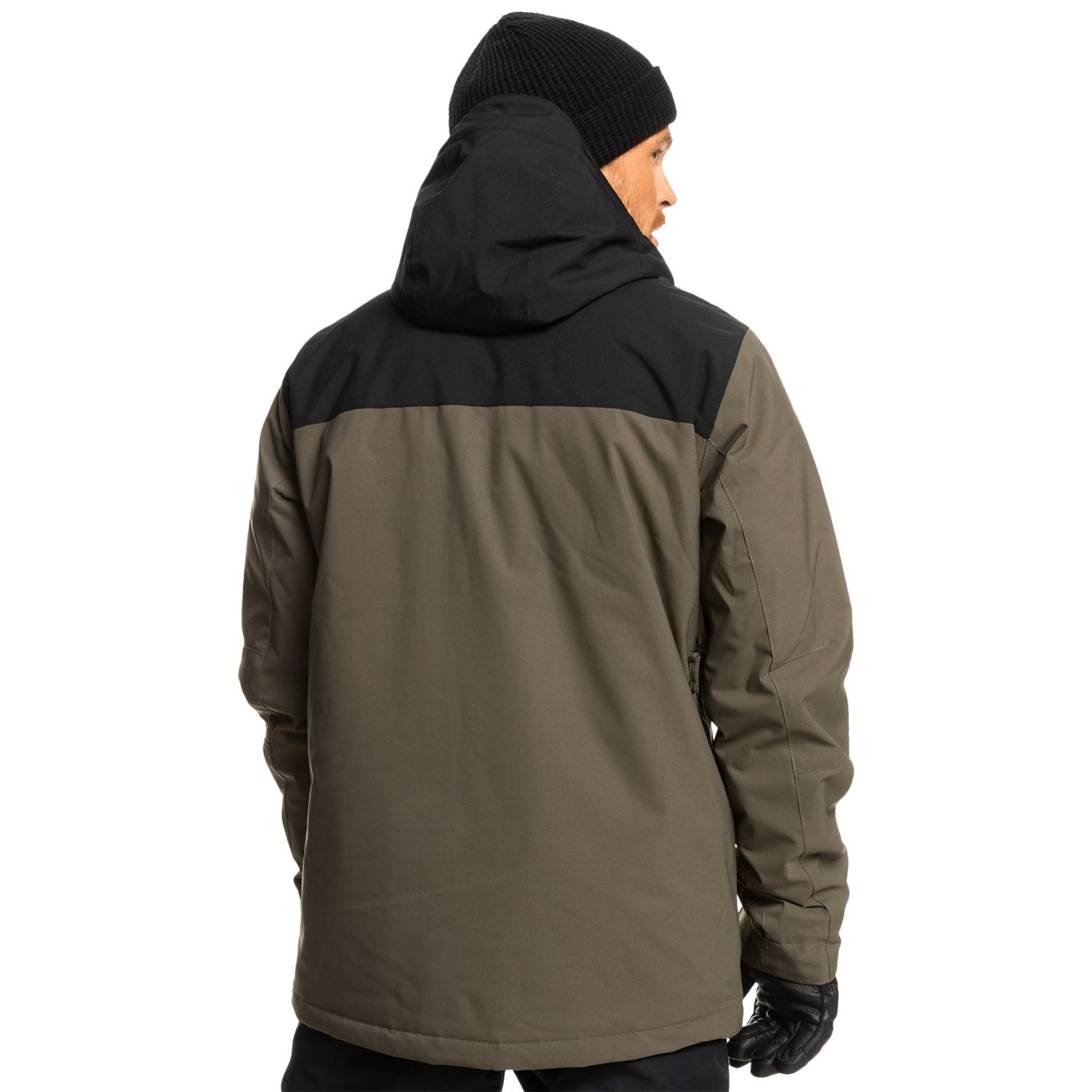 Quiksilver Morton Erkek Yeşil Snowboard Ceketi