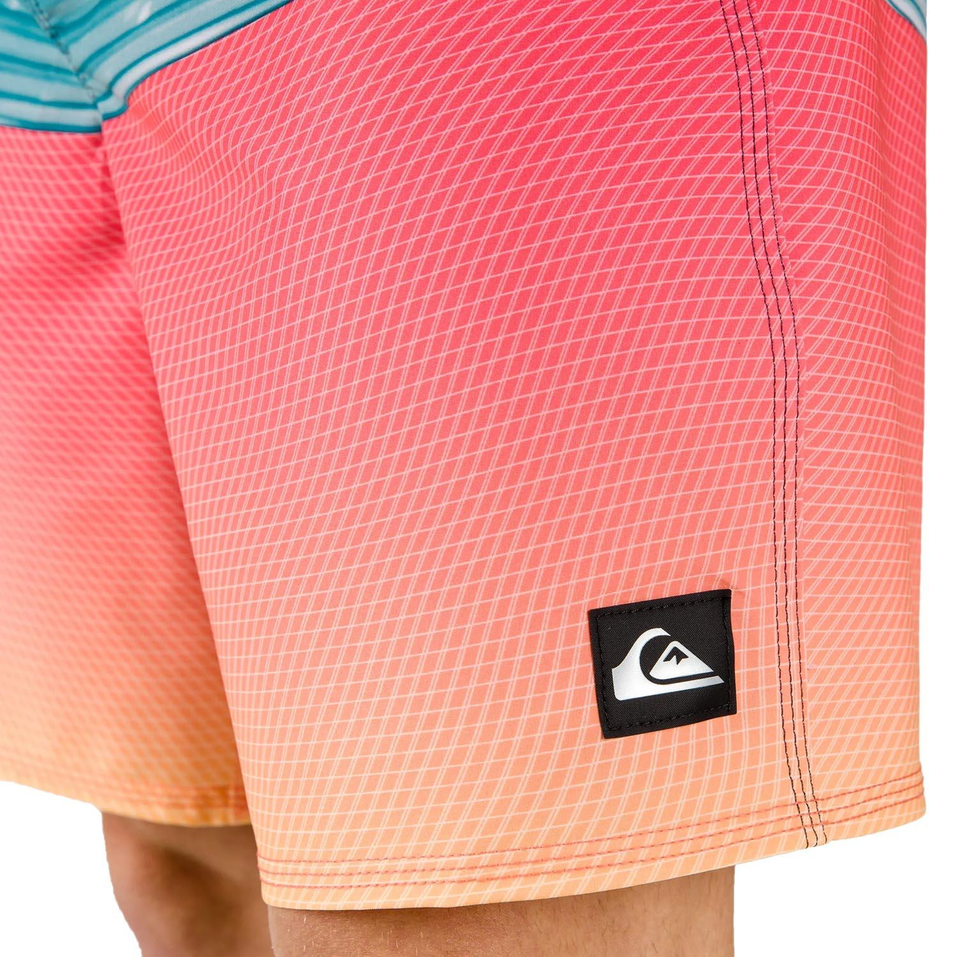 Quiksilver Surfsilk Panel 18 Erkek Turuncu Boardshort