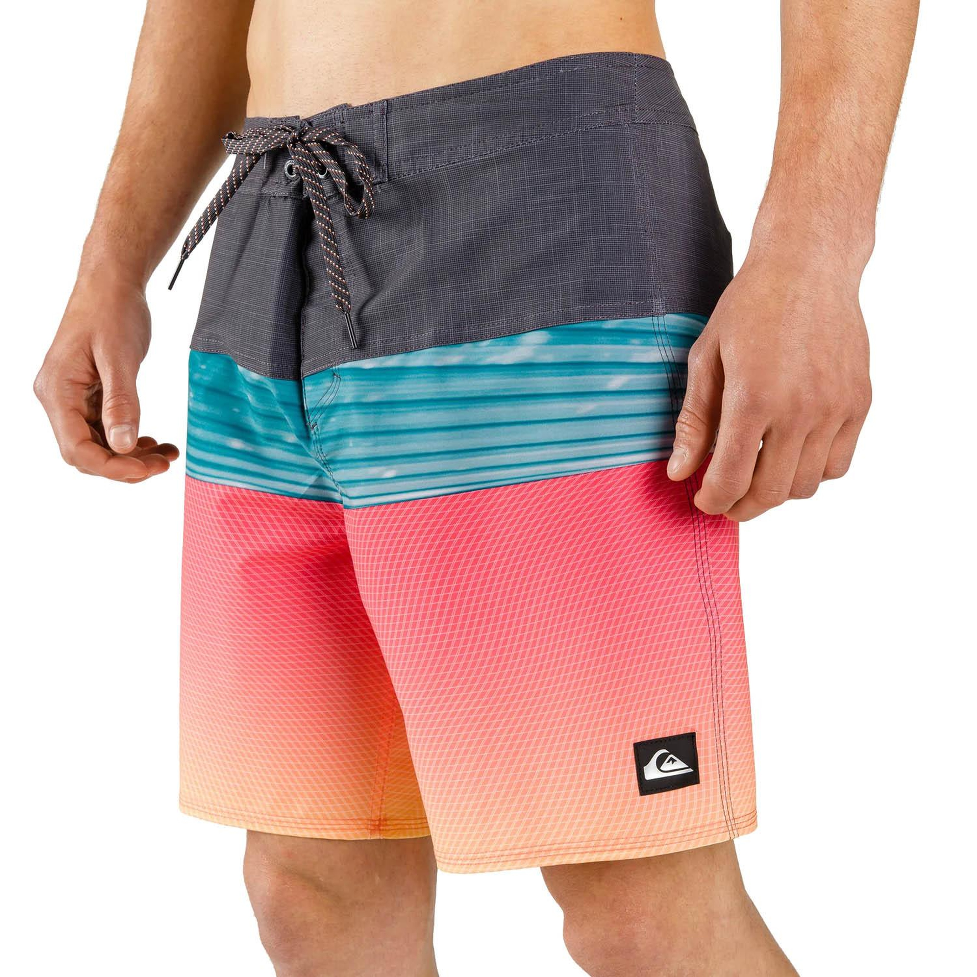 Quiksilver Surfsilk Panel 18 Erkek Turuncu Boardshort