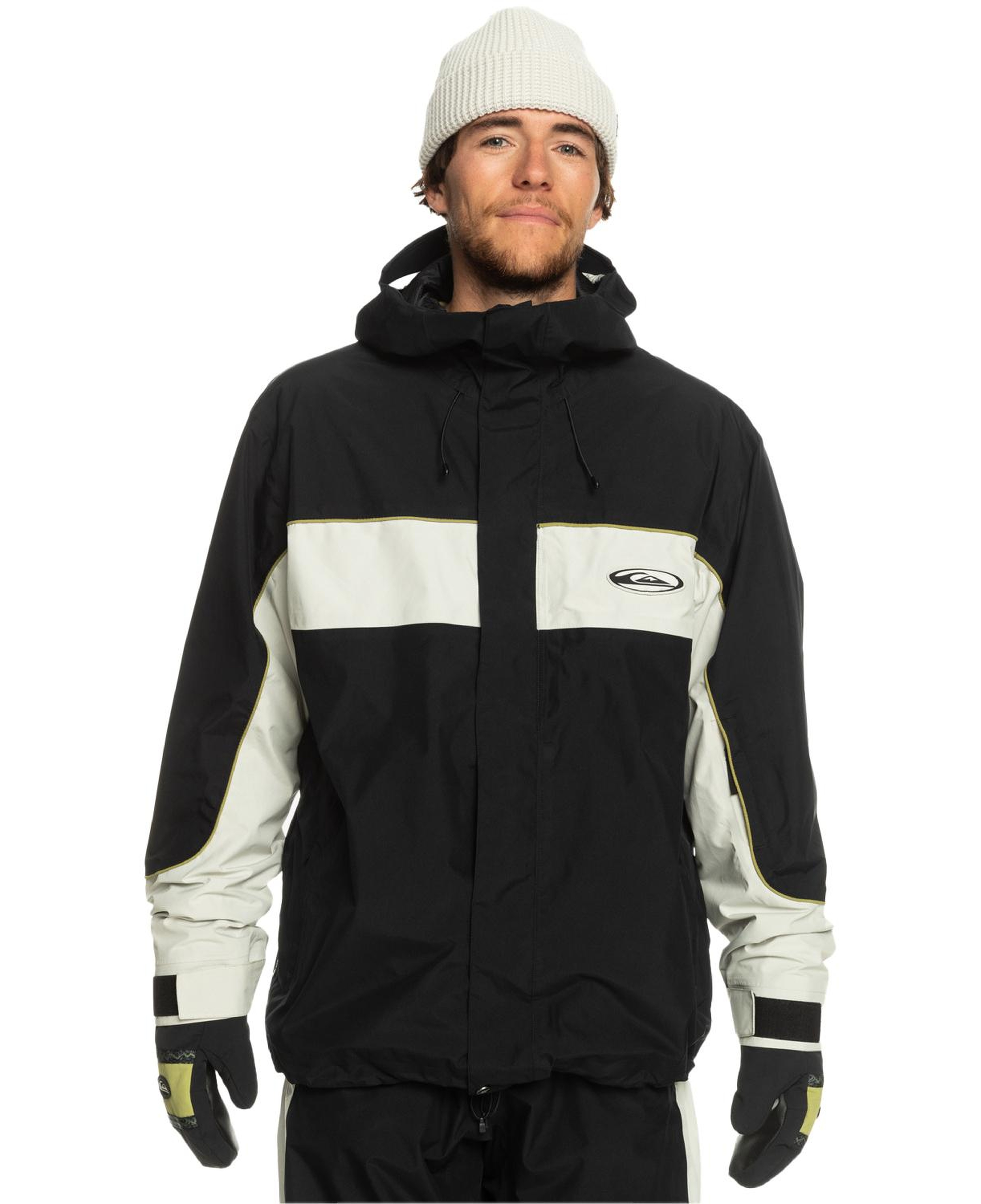 Quiksilver High Altitude Gore-Tex Unisex Siyah Snowboard Ceketi