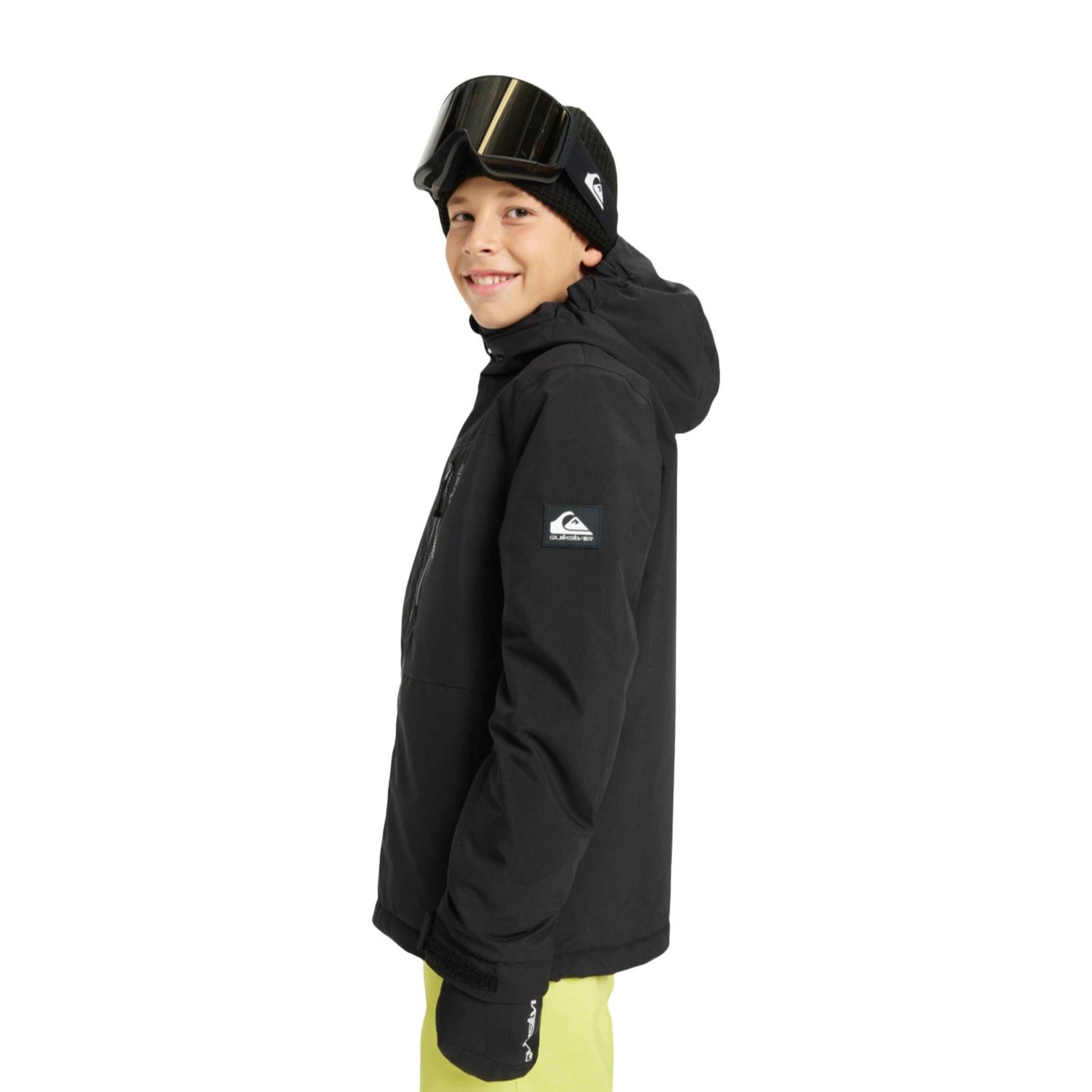 Quiksilver Side Hit Solid Youth Erkek Çocuk Snowboard Ceketi