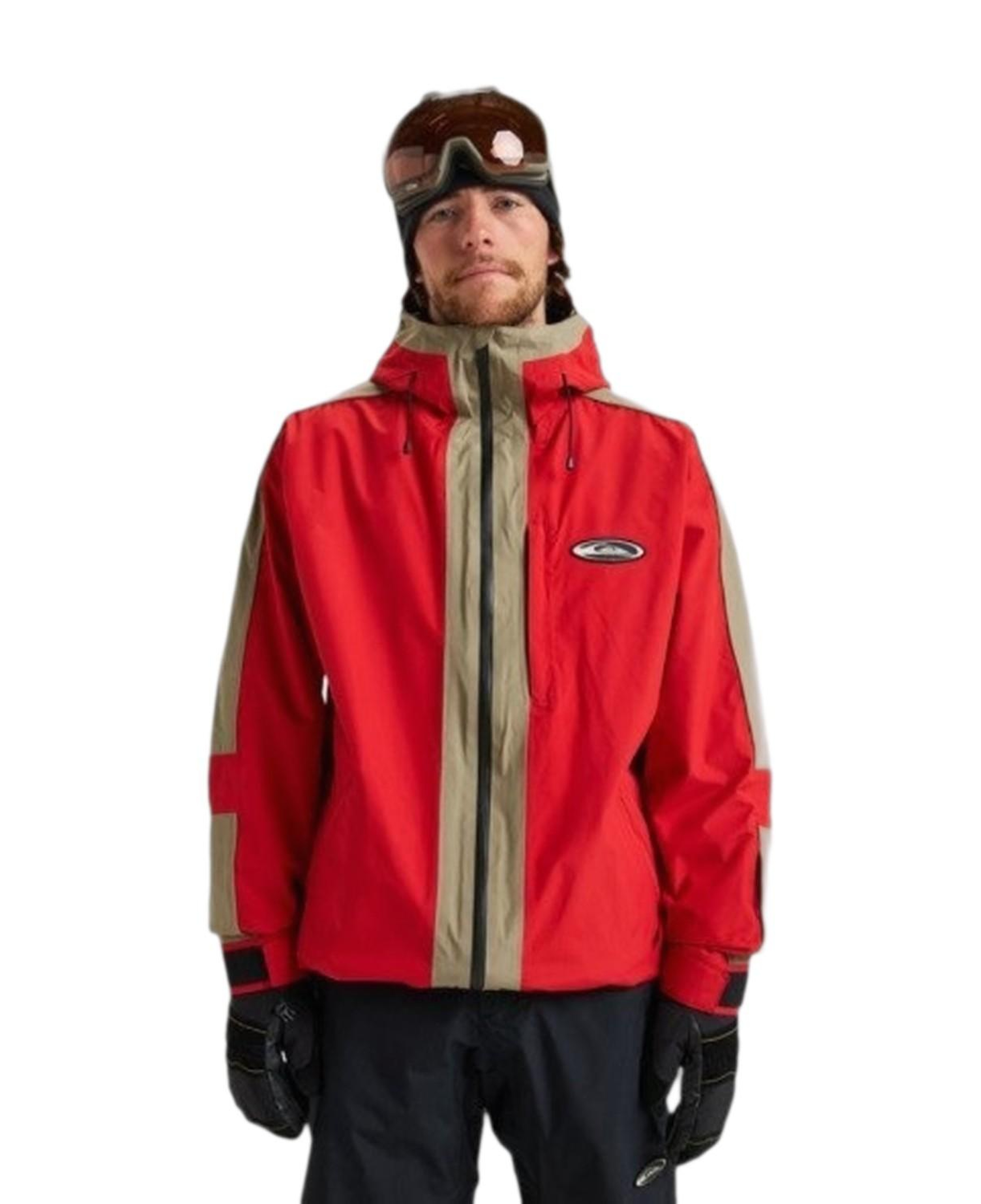 Quiksilver High Altitude G Erkek Kırmızı Snowboard Ceketi