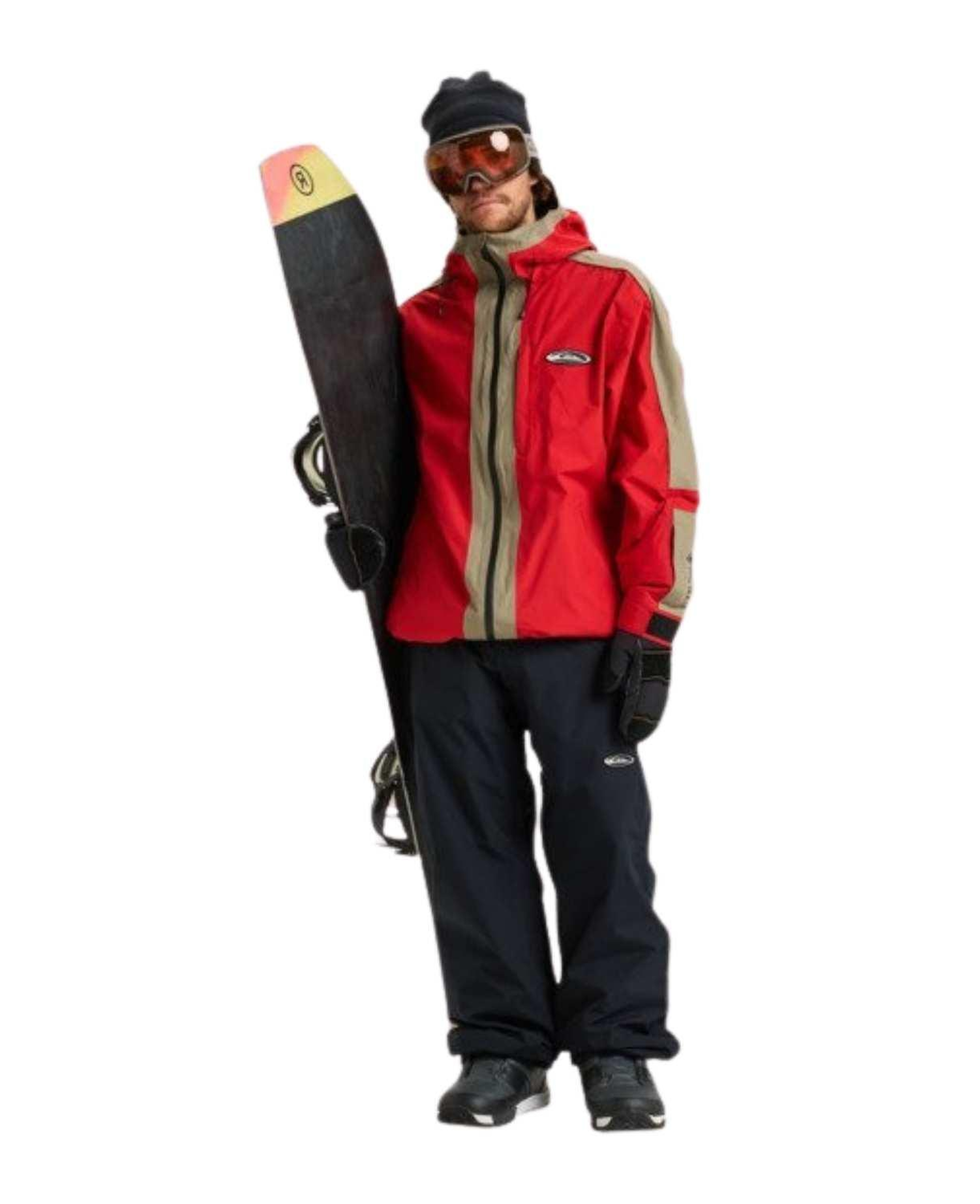 Quiksilver High Altitude G Erkek Kırmızı Snowboard Ceketi